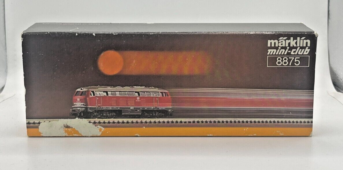 Z Scale Marklin Mini-Club 8875 BR216 LED Lit Locomotive Original Box