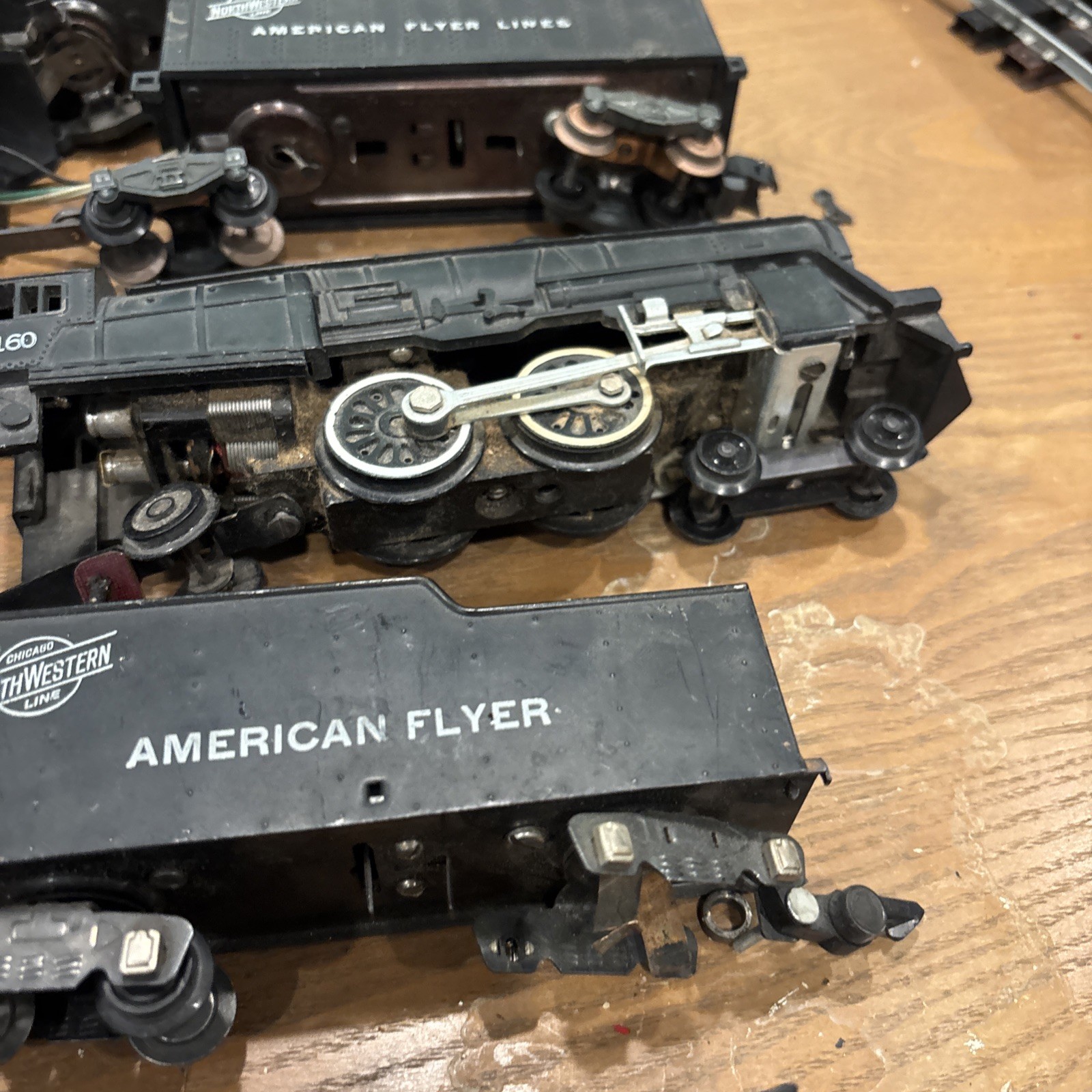 American Flyer S Gauge Locomotive lot 283 307 282 302 303 21160 Repair/Parts