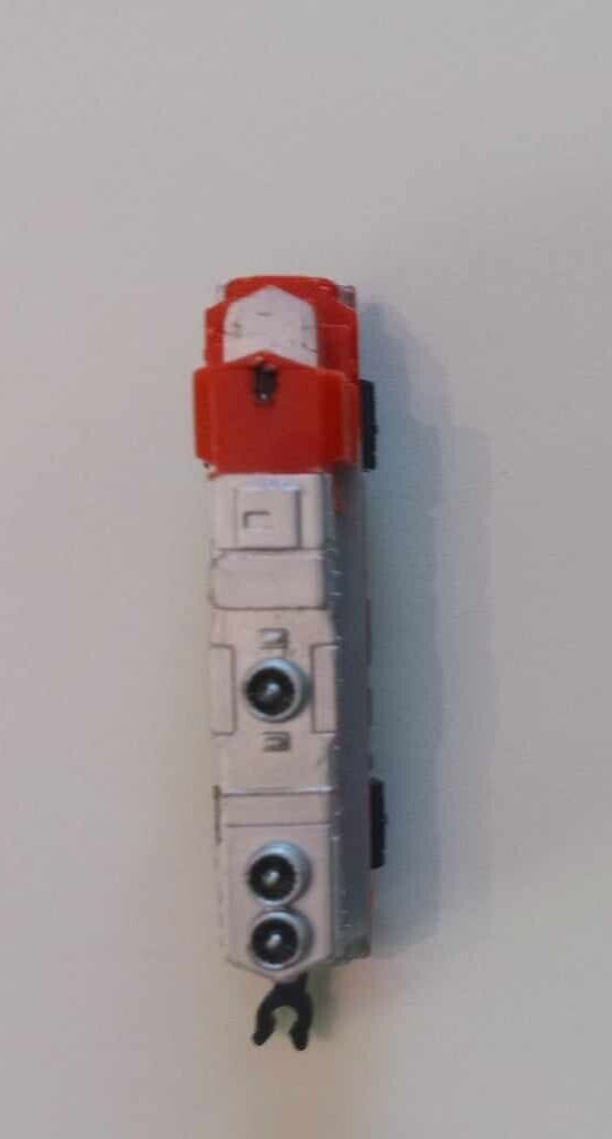 1989 Santa Fe 3500 Locomotive Galoob 2.5 inches