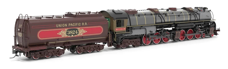 BLI HO UP Early Challenger (CSA-2), #3824, Ornate, No-Sound / DCC-Ready