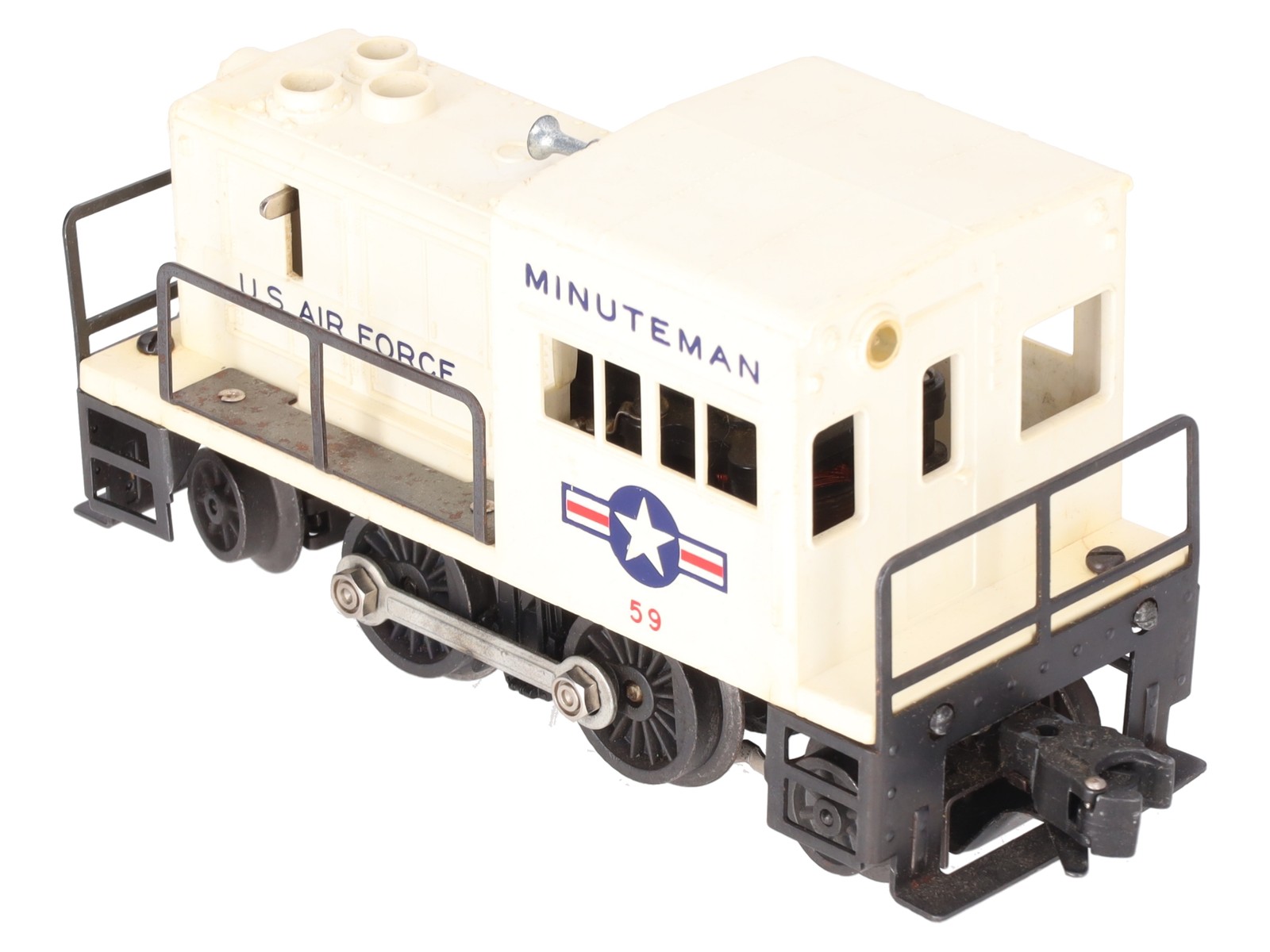 Lionel 59 Vintage O Air Force Minuteman 2-4-2 Gas Turbine Switcher