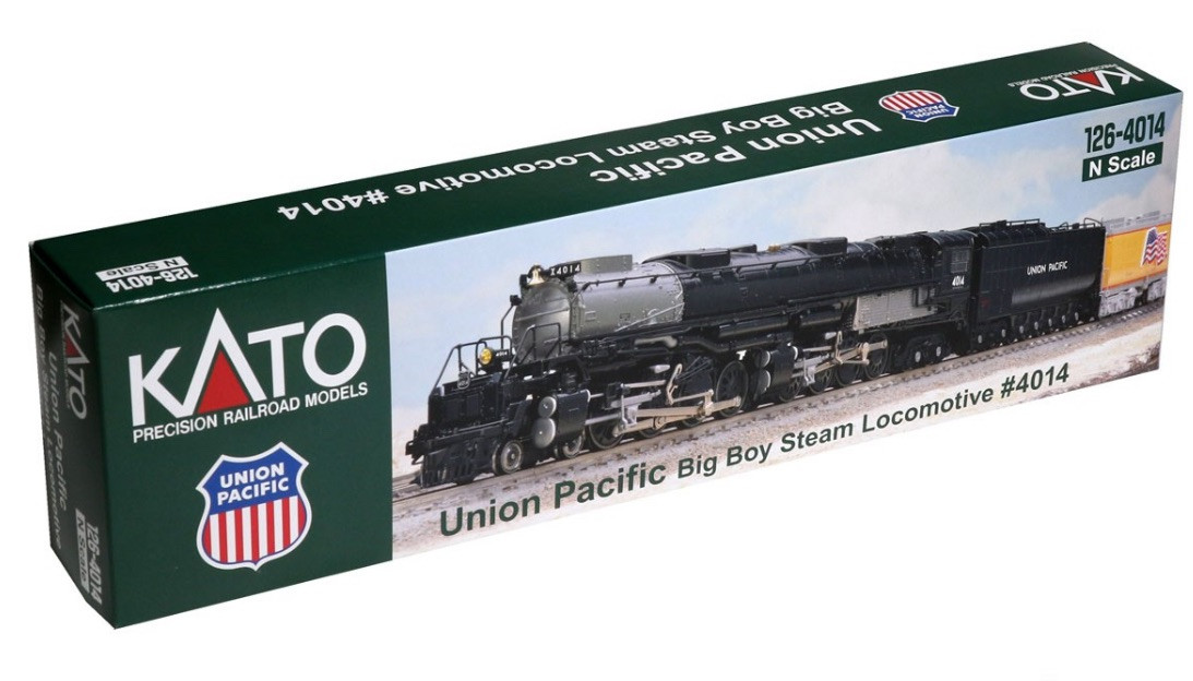 N Scale Kato 126-4014 Union Pacific 4-8-8-4 Big Boy Steam Locomotive #4014 NIB