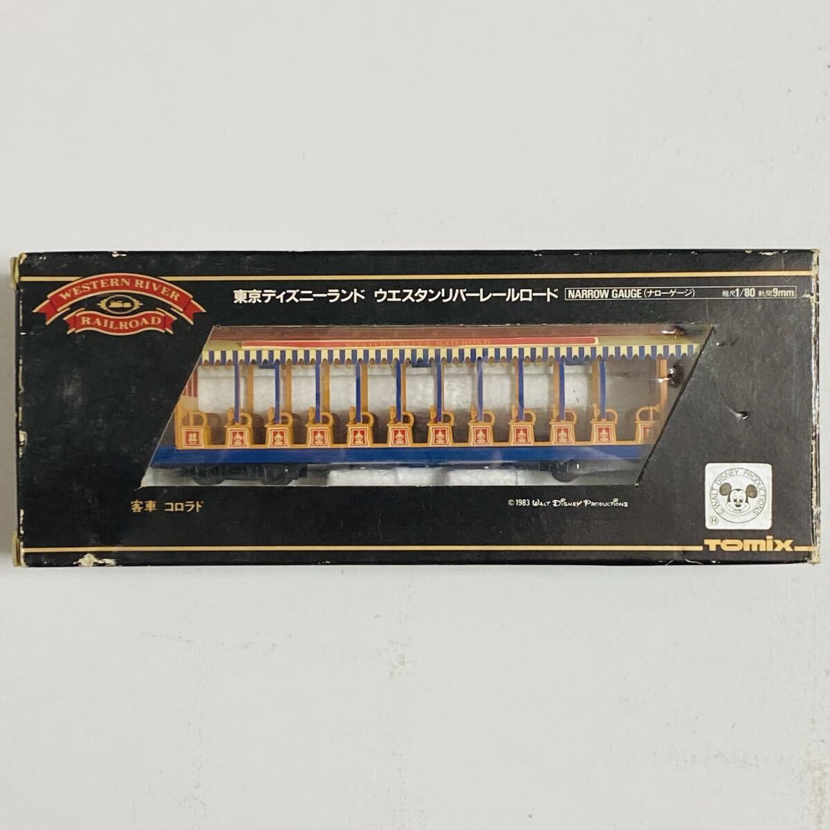 TOMY Tomix Narrow Gauge 1/80 9mm Tokyo Disneyland Western River Railroad