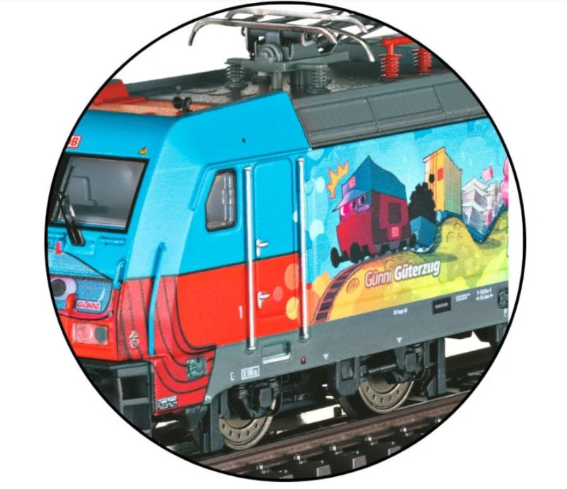 Marklin 36648 Class 185.2 Electric Locomotive “Günni ” DB AG NIB