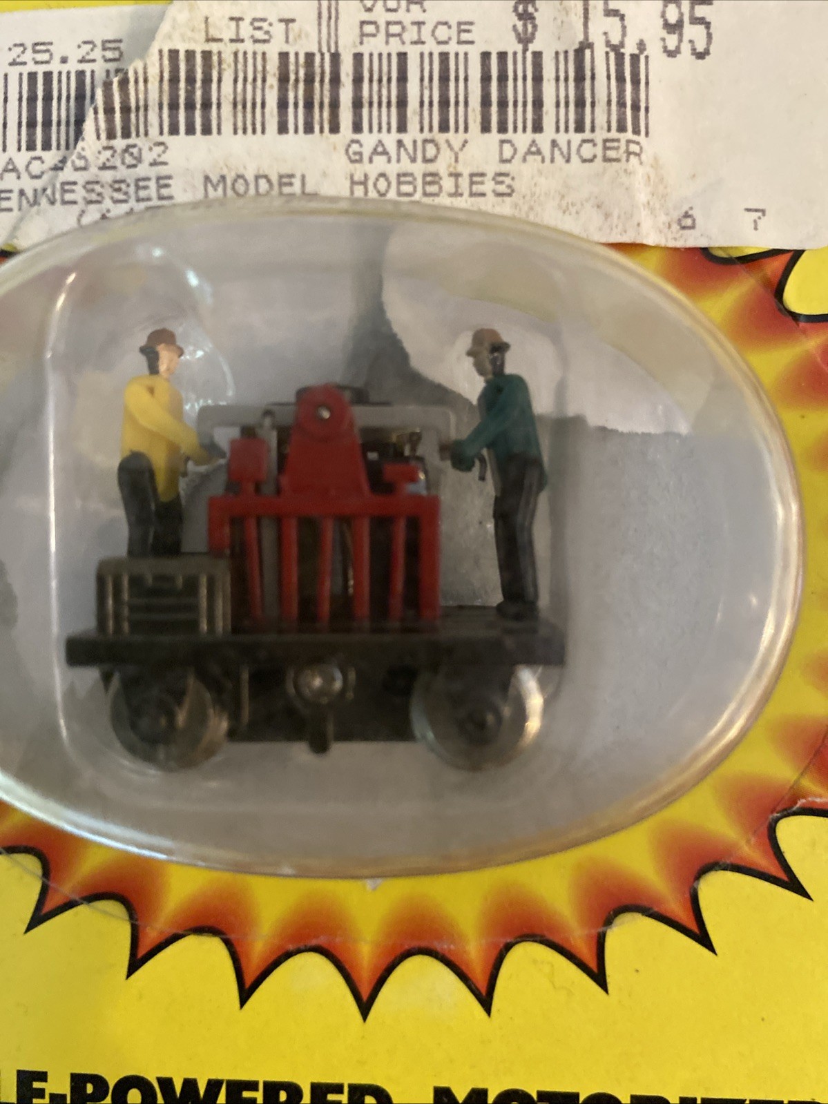 BACHMANN #46202 Cannonball Express Operating Handcar Motorized H.O.1;87 SEALED