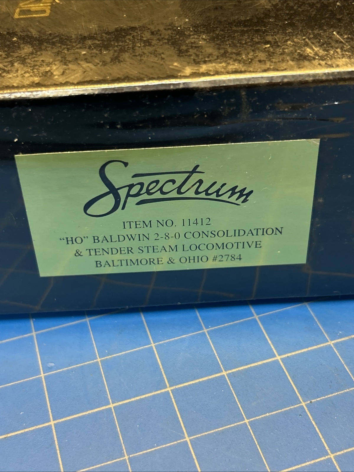 Bachmann Spectrum HO Scale 2-8-0 Consolidation w/Tender B&O 2784 #11412 Sealed
