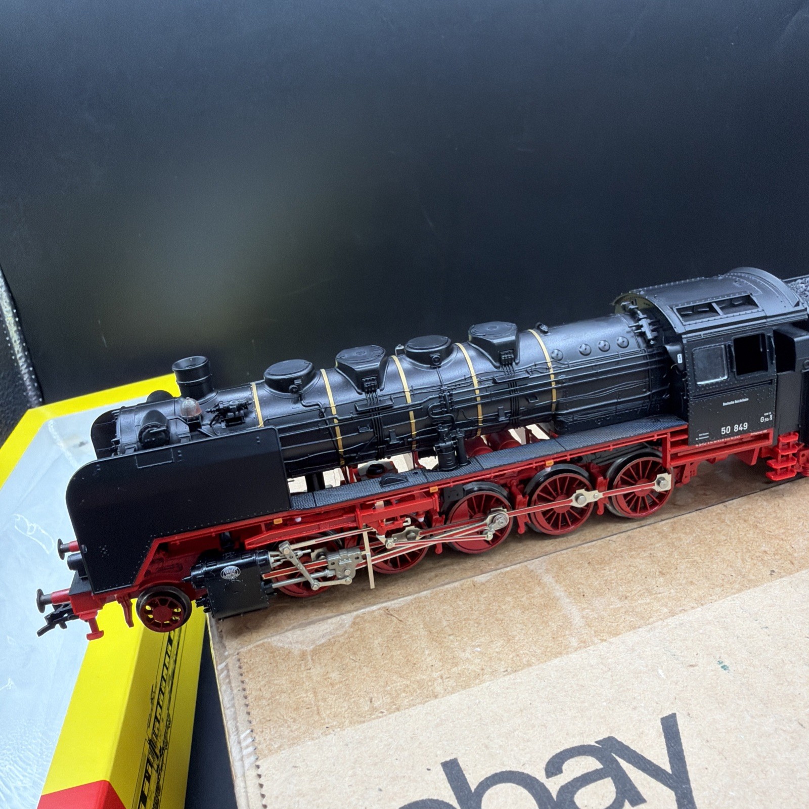MIB FLEISCHMANN 4181 K DR 2-10-0 CLASS BR 50 849 STEAM LOCOMOTIVE BOXED