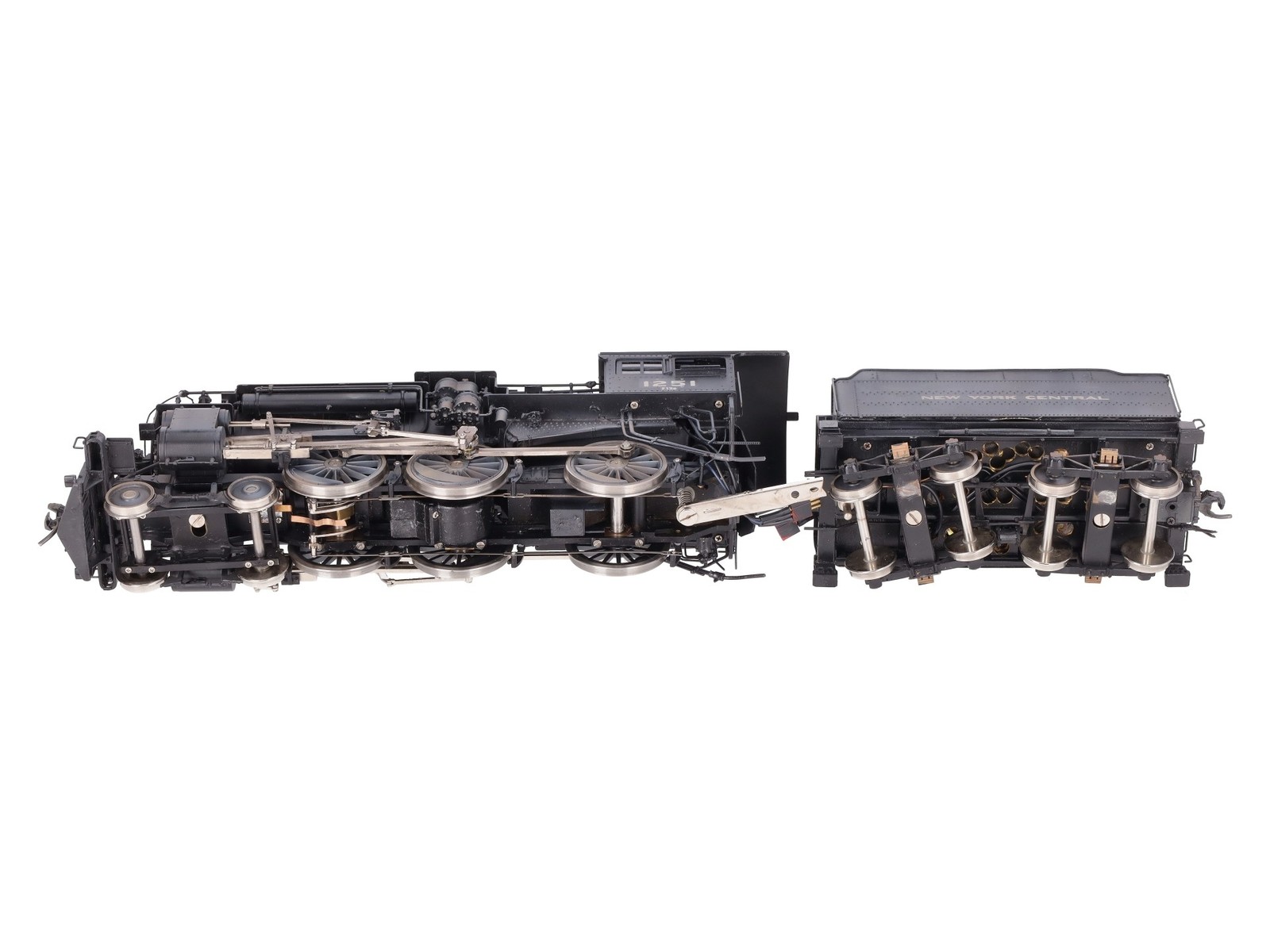 Precision Scale Co. 16265-1 O Brass NYC 4-6-0 Steam Loco & Tender #1251 2R – CP