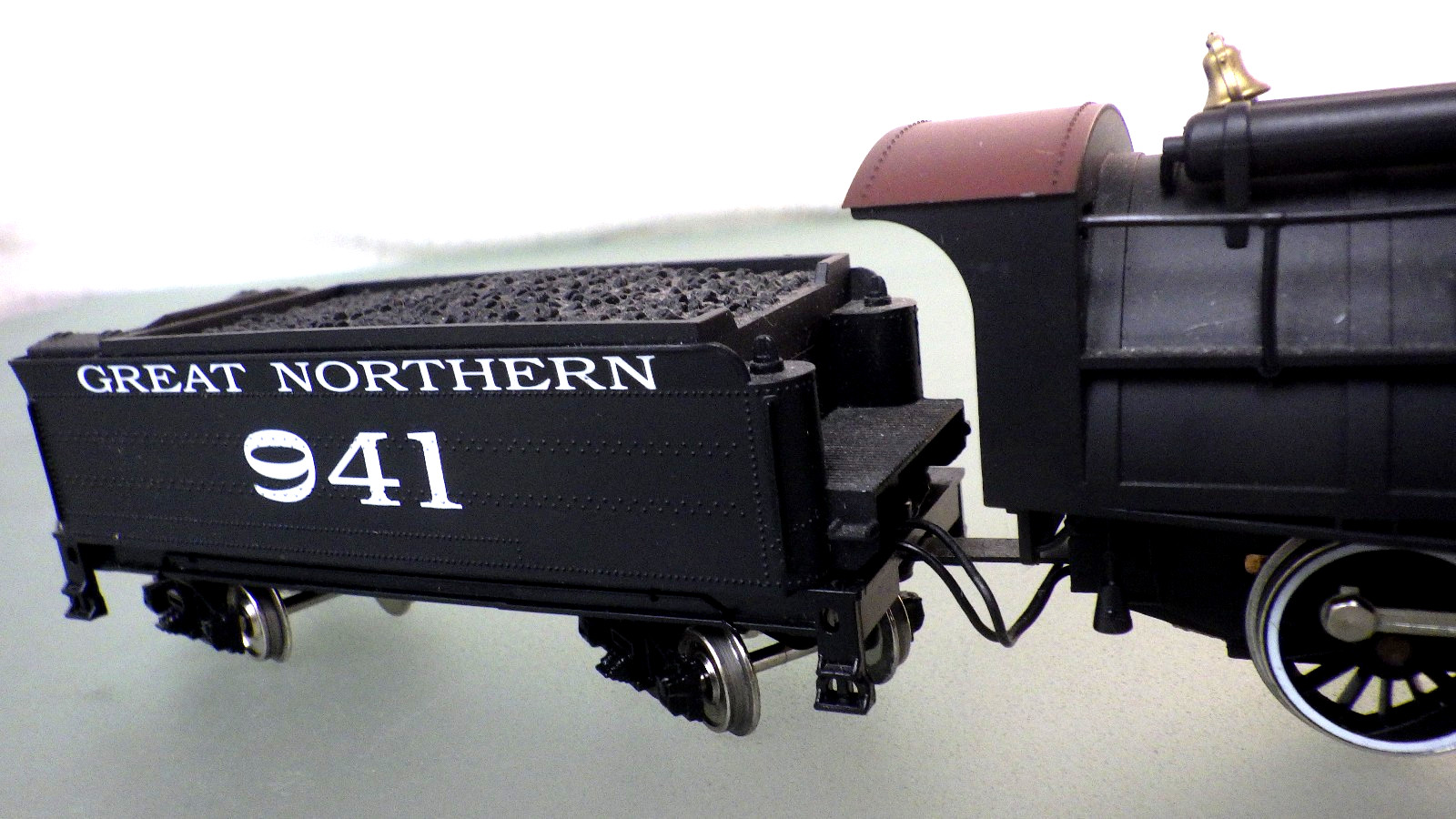 HO-Mehano GN 2-6-0 MOTHER HUBBARD Steam Locomotive-Tender Runs Strong Looks New