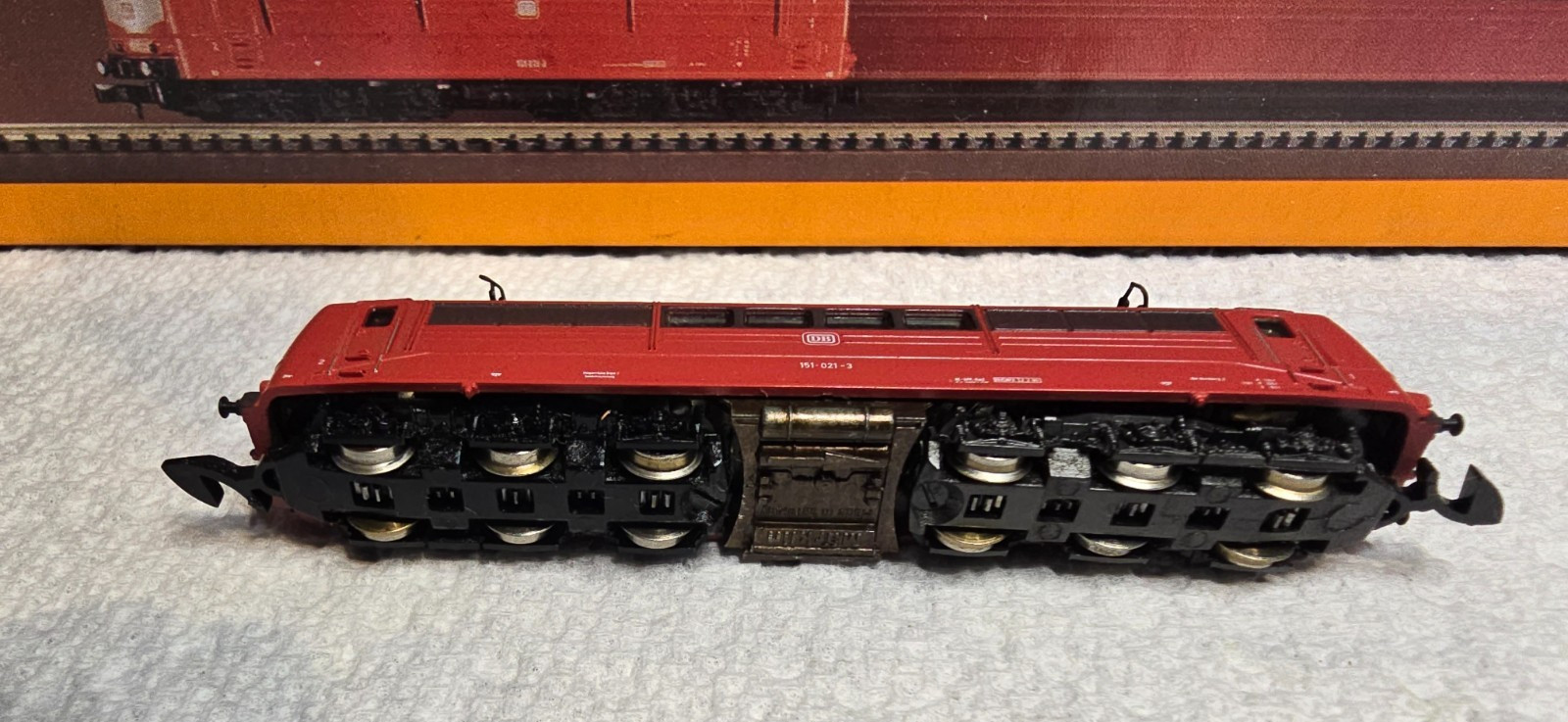 Marklin Z-scale 8826 Electric Locomotive, LN/Box/Instr.