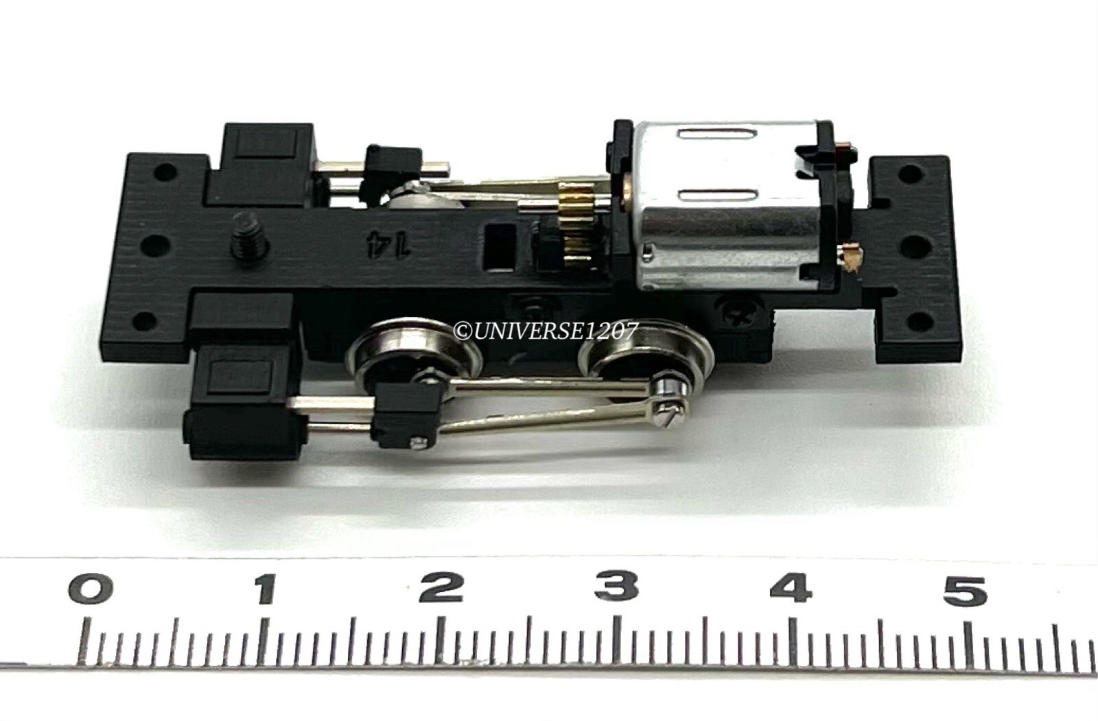 N/HOn30/HOe/009 0-4-0 Steam Locomotive Power Drive Chassis 14mm/8mm H0e Engine