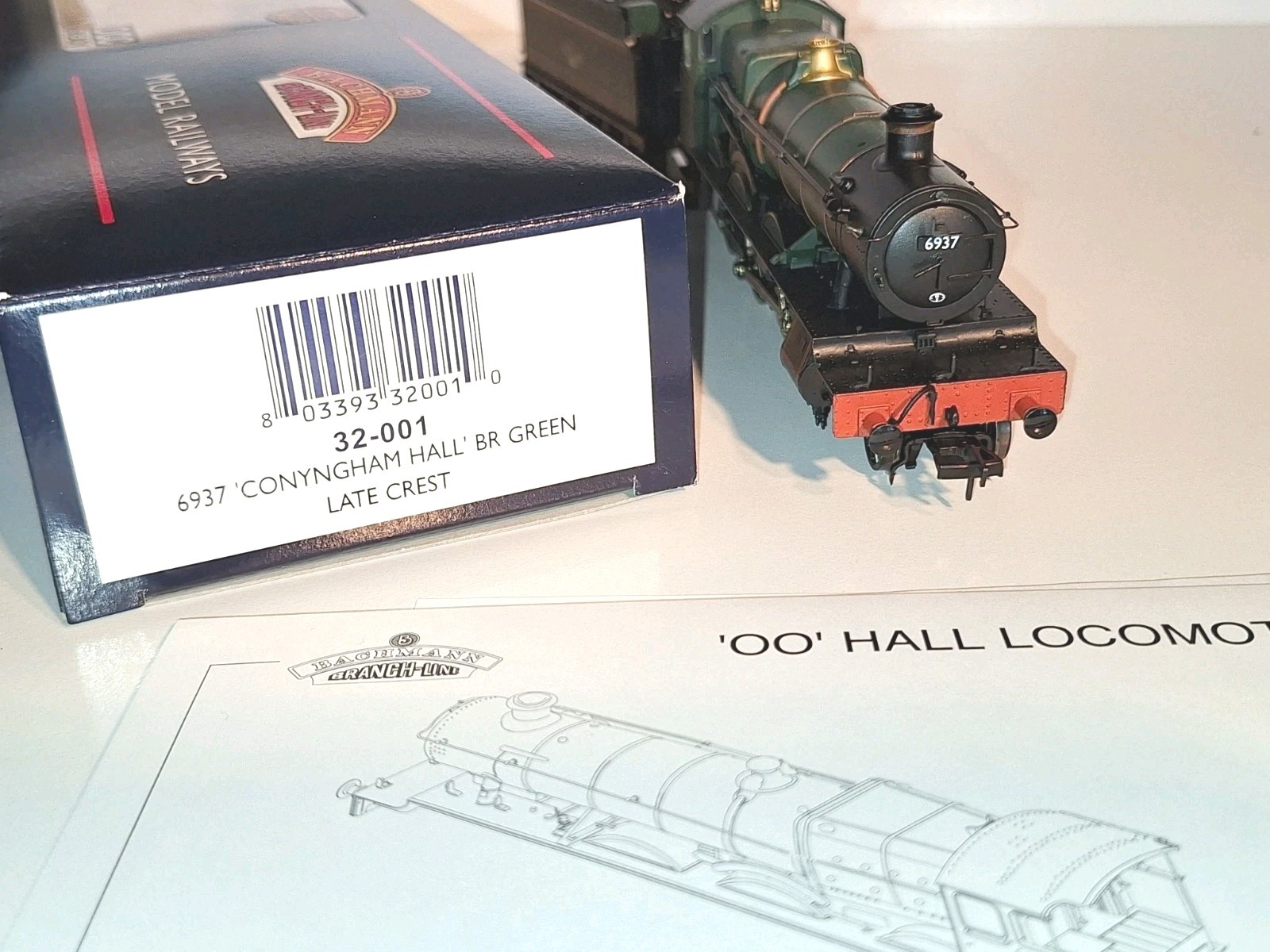 Bachmann 32001 Conyngham Hall. DCC ready. New Old Stock. Mint Cond. Boxed. OO