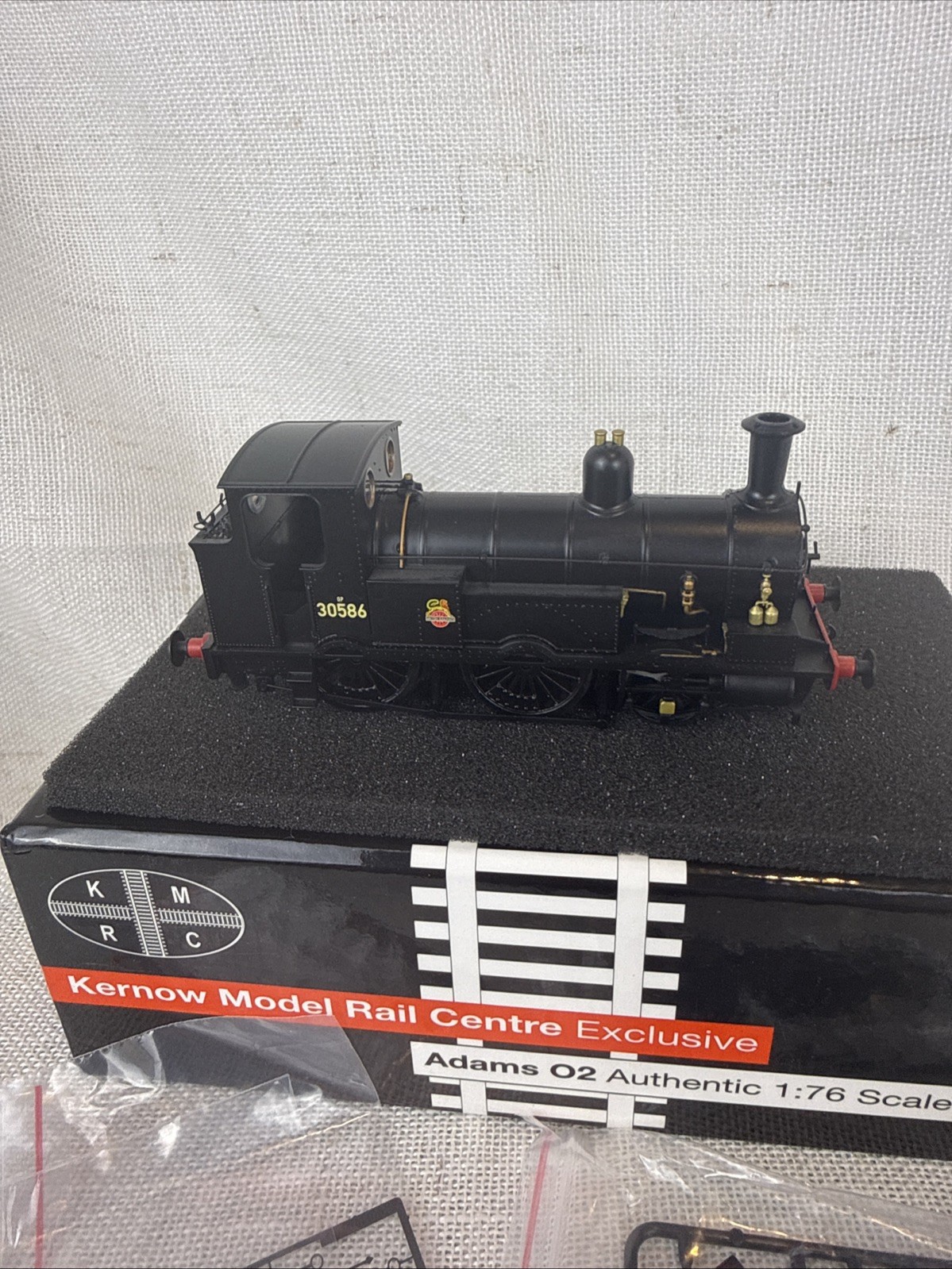 00 Gauge, Adams, K2101, 02 Tank , BR Black Early Emblem 24 “Calhoun”