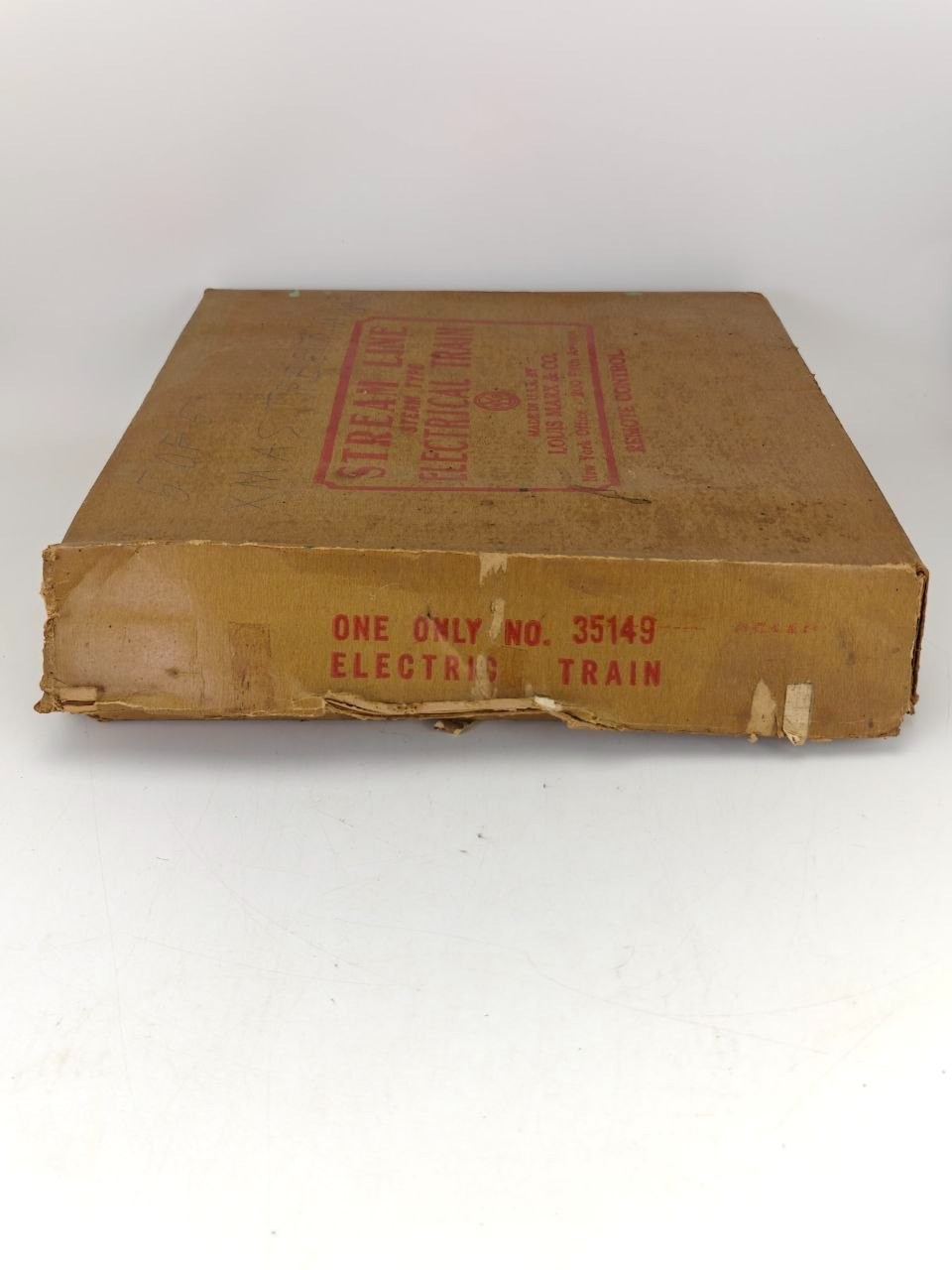 Marx meteor New York Central Train Set 4 Cars Track Transformer Tested READ