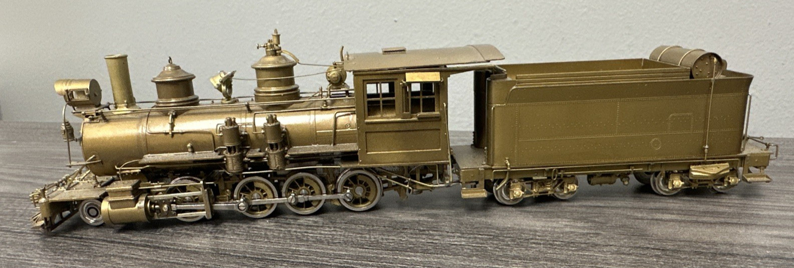 Pacific Fast Mail Sn3 Brass Class C-19 2-8-0 D&RGW #346 Unpainted Runs Well LNIB
