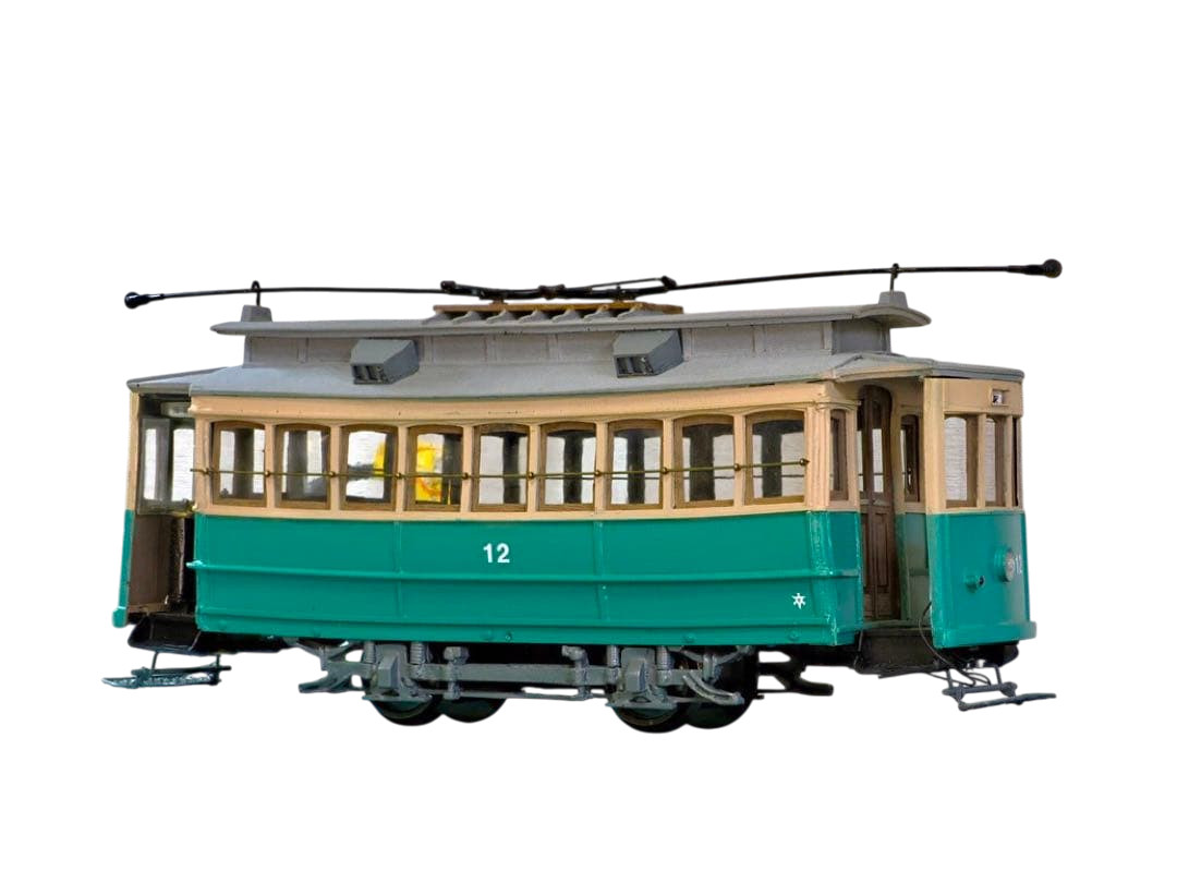 Tenshodo Kyoto N-Den No.12 45mm Gauge 1/24 Scale Limited 5 Rare #002