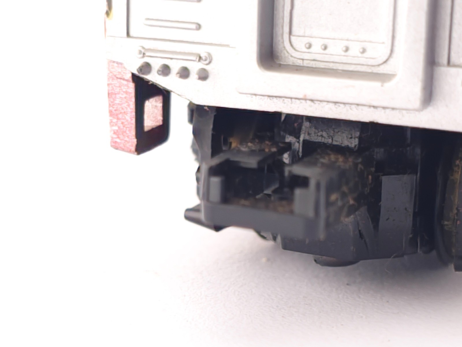 *READ Tyco HO Scale Santa Fe F7A Diesel Locomotive 4015 PARTS REPAIR Doesnt Run