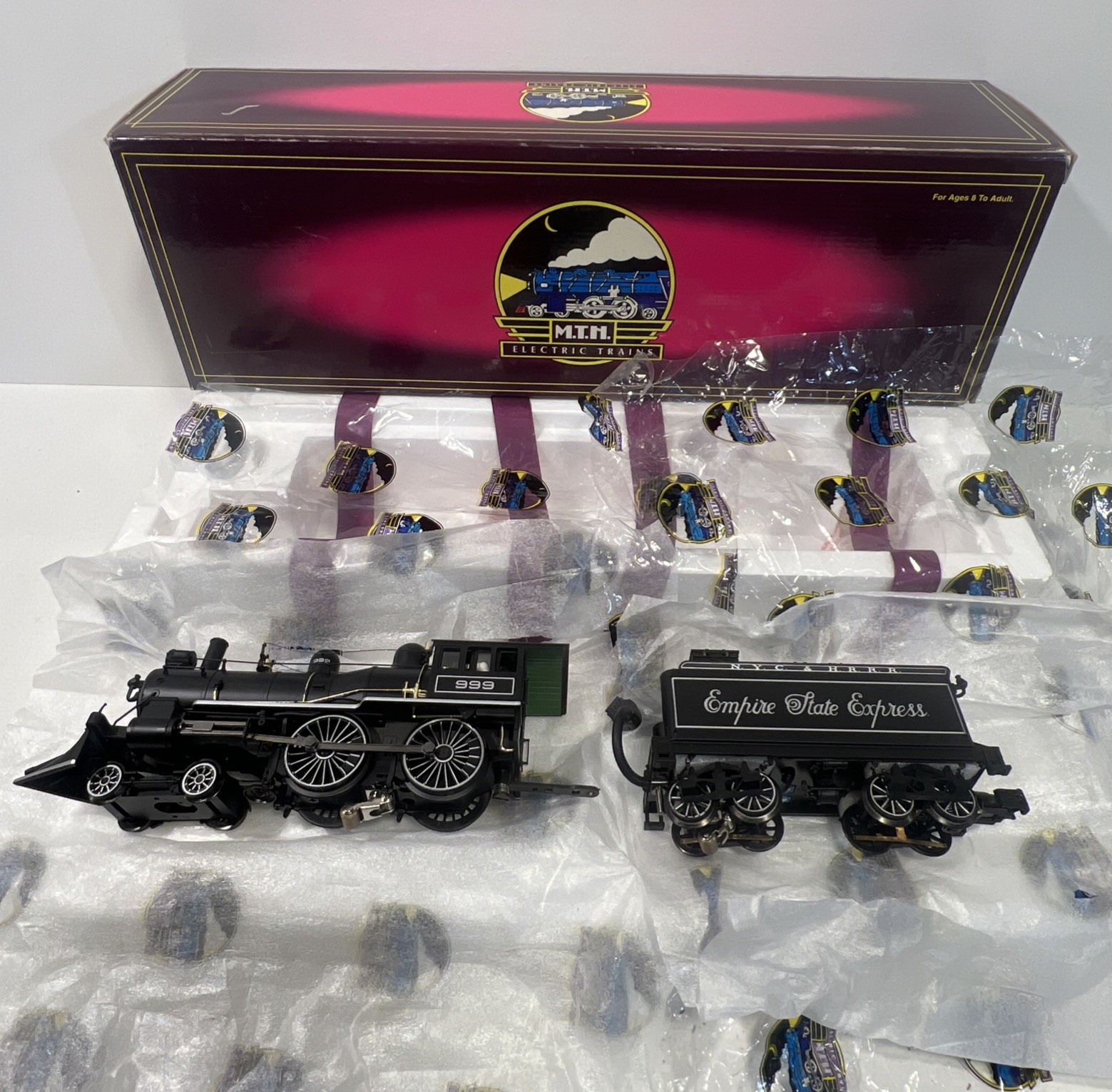 MTH 20-3208 Premier New York Central EMPIRE STATE EXPRESS Steam Engine P2 W/BCR