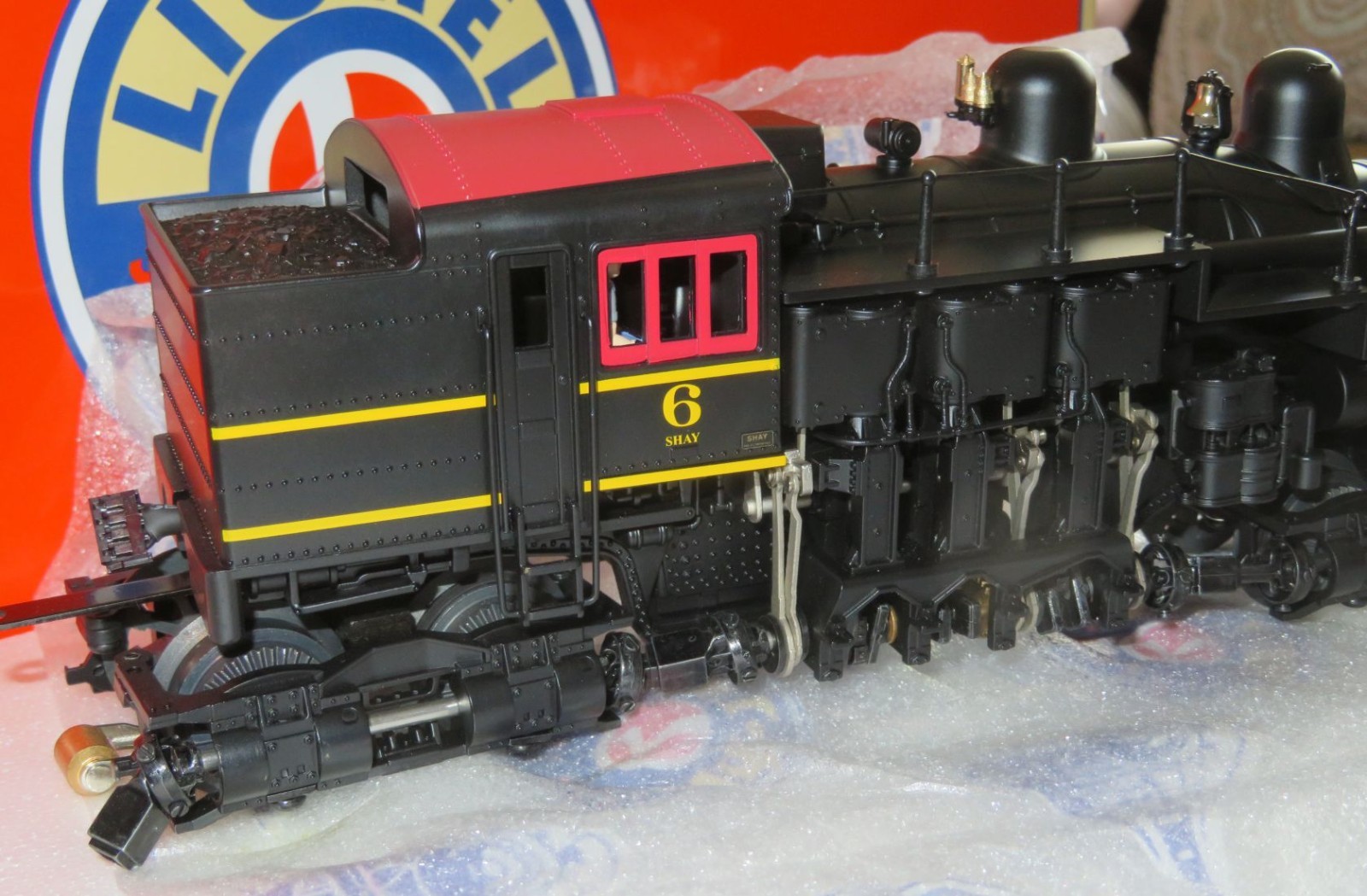 LIONEL 84239 Western Maryland Legacy 3 Truck Shay #6 – NEW -NR