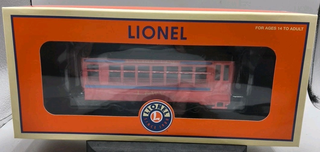 Lionel 58275 Laurel Line L&WV Lackawanna Wyoming Trolley O Gauge Train Motorized