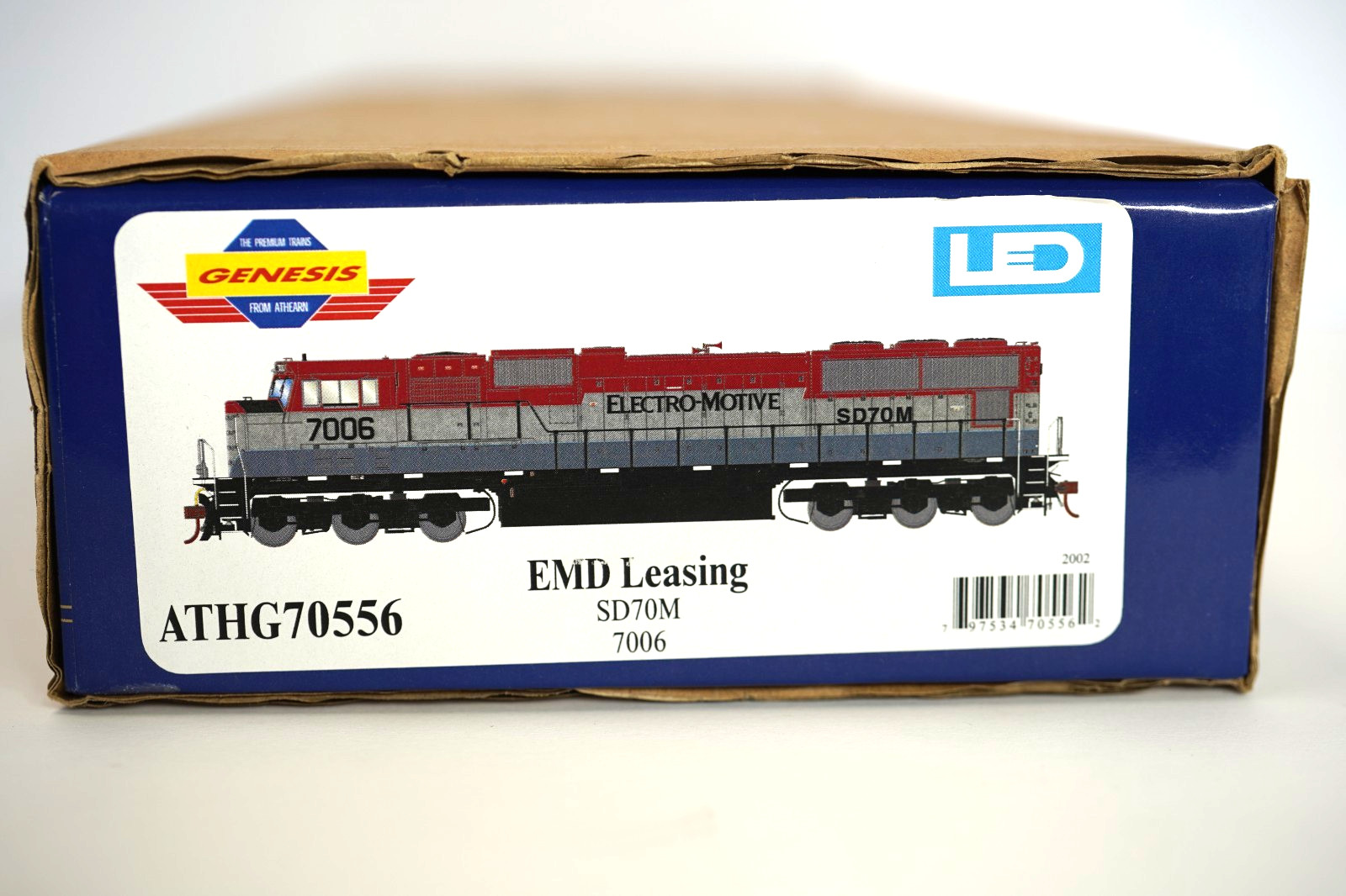 Athearn EMD SD70M EMD Leasing paint DC Excellent #7006