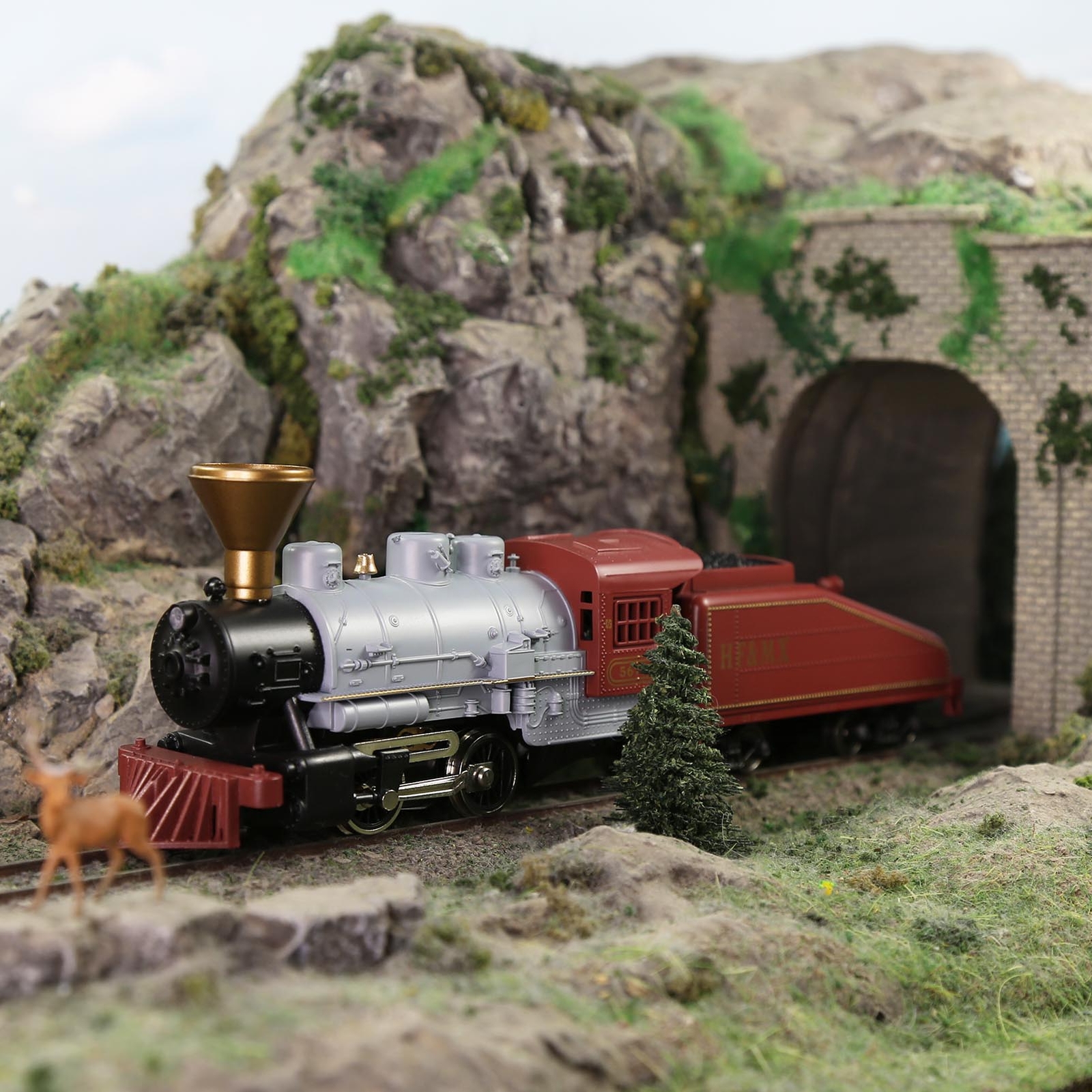 1 Unit Evemodel Train HO Scale 1:87 Model Railroad Steam Locomotives HCT8703