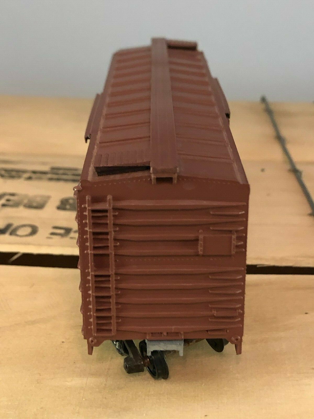 Vintage HO Scale Model Railroad Car Union Pacific Box Sliding Doors U.P. 186028
