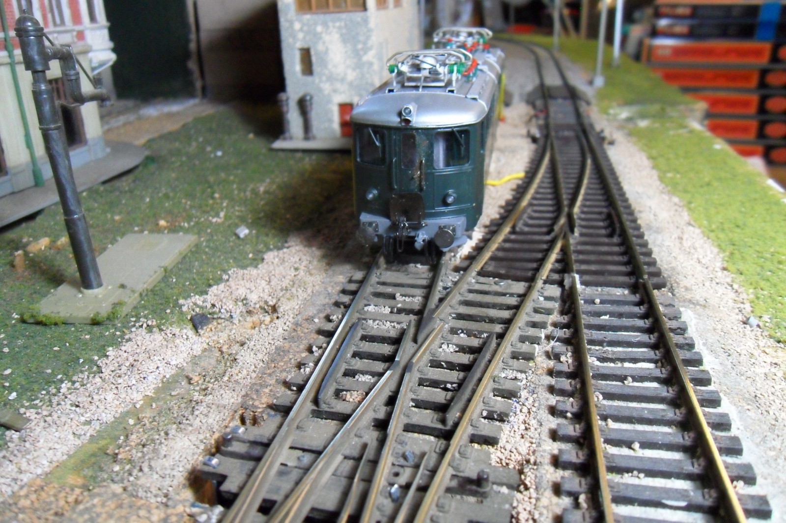 HO Brass Metropolitan Nr. 736 SBB Gotthard Locomotive Ae 4/6 Very Good Condition