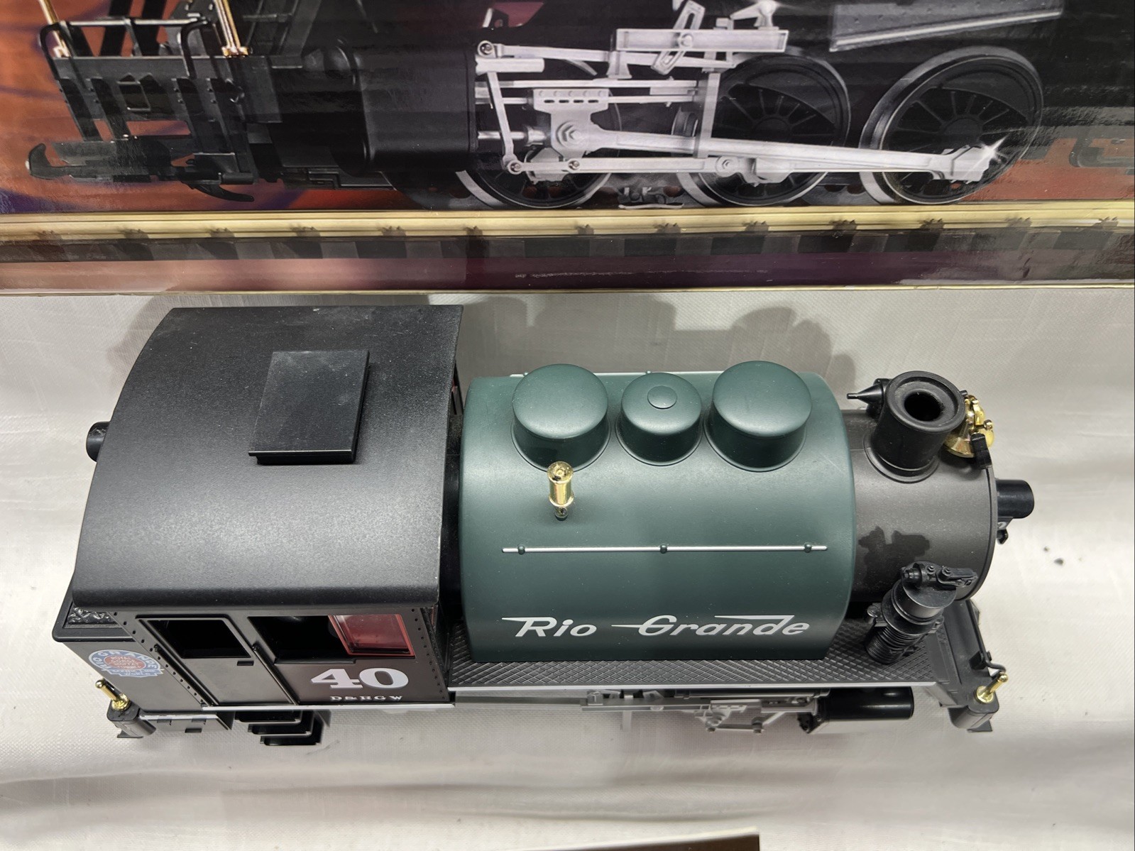 Piko 38202 G Denver & Rio Grande Western 0-6-0 Sadletank Steam Locomotive LN