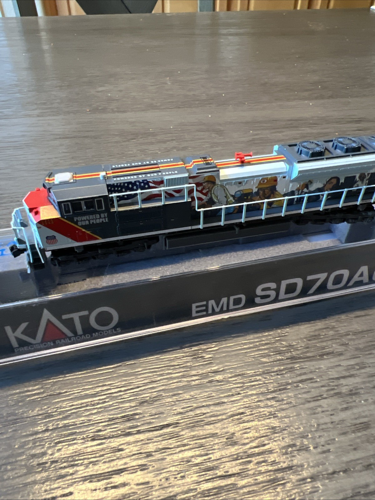 N SCALE Union Pacific EMD SD70ACe #1111 PBOP Kato 176-8412-LS DCC/Sound
