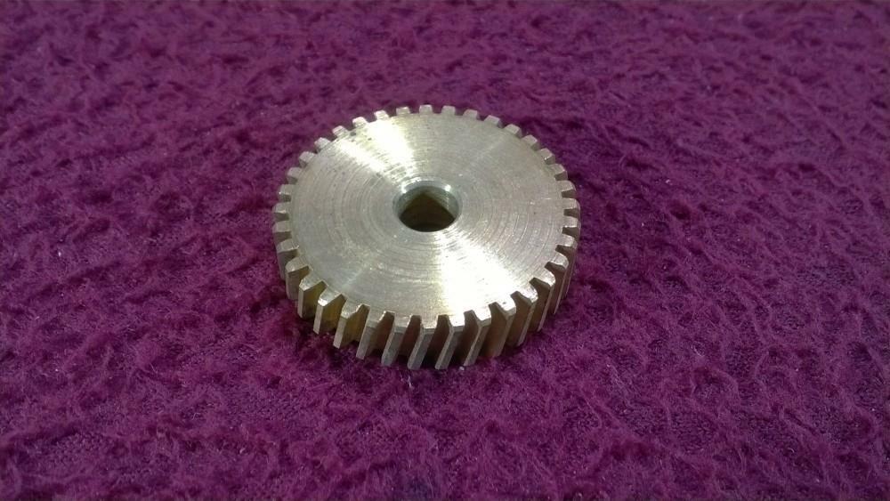 #4 LIONEL POST WARE REPRO 773-16 BRASS WORM WHEEL – AXLE GEAR
