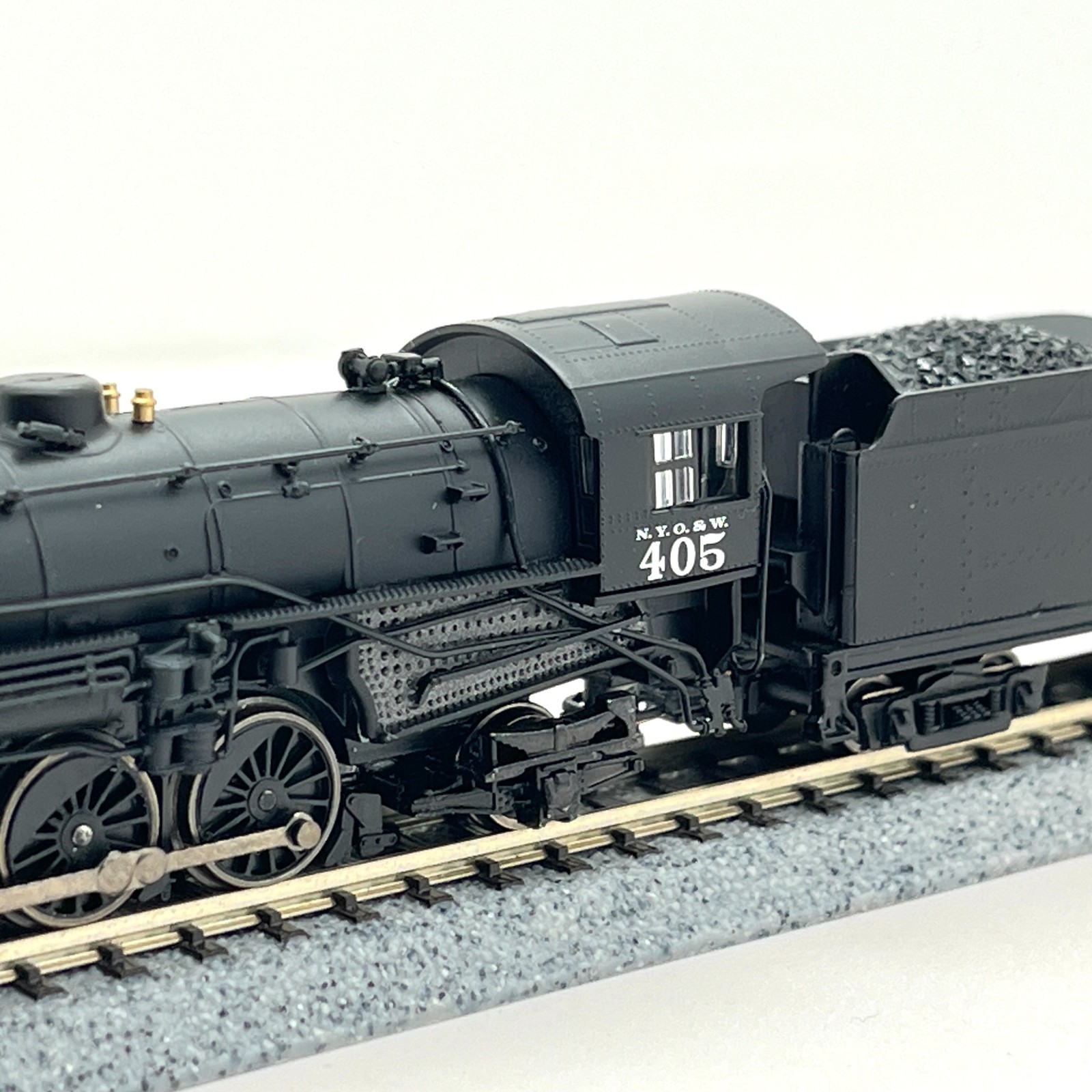 Bachmann N Scale 53455 NY Ontario Western 4-8-2 Light Mountain 405 Econami DCC
