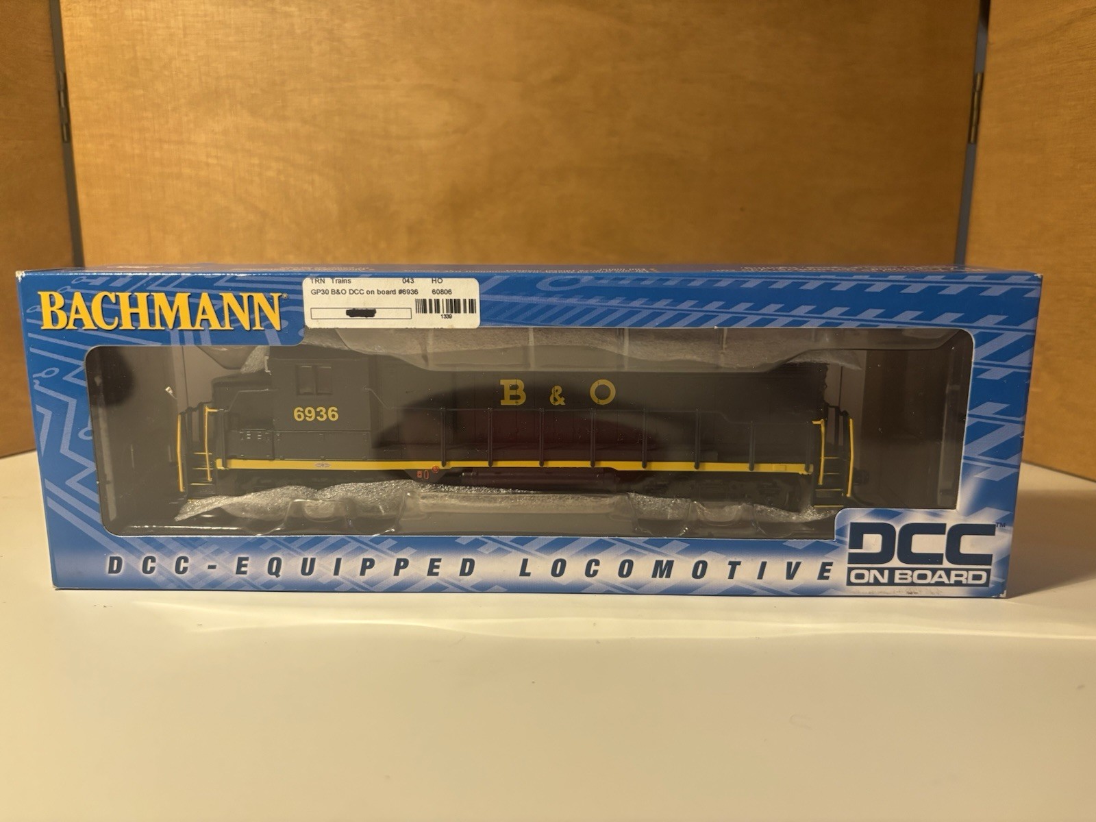 Bachmann HO GP30 Diesel Locomotive B&O #6936 Capital Dome DCC On Board 60806 NIB