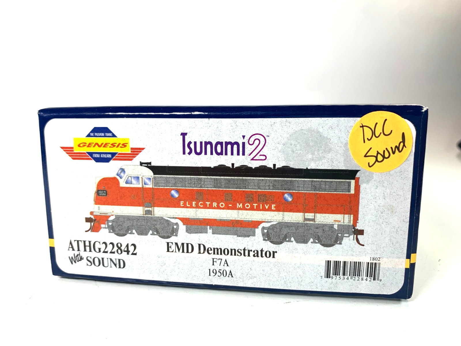 Athearn Genesis HO G22842 EMD Demonstrator F7A Diesel 1950A- DCC/ Sound