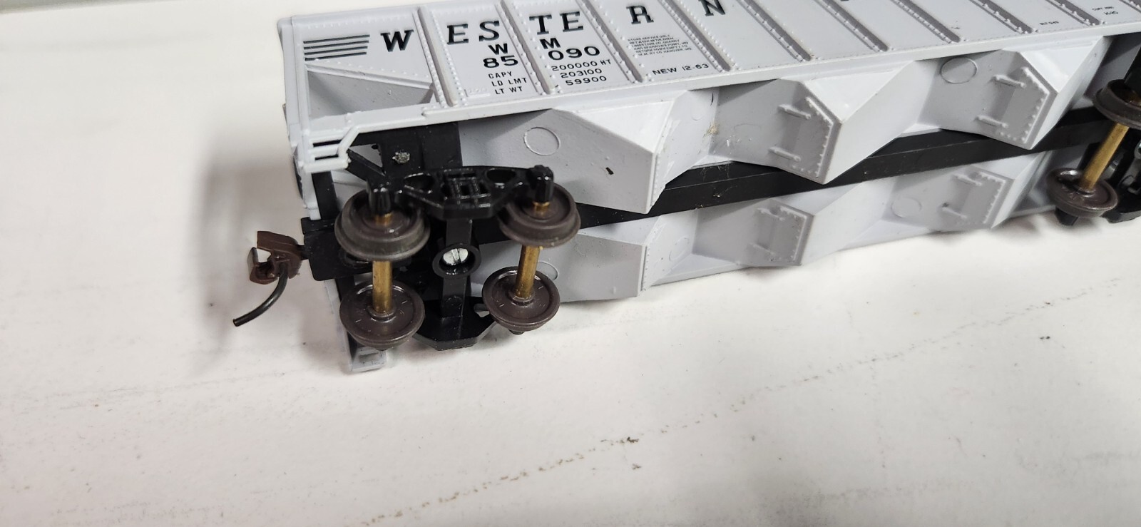 K Unbranded Western Maryland 85090 3 Bay Hopper HO 1/87