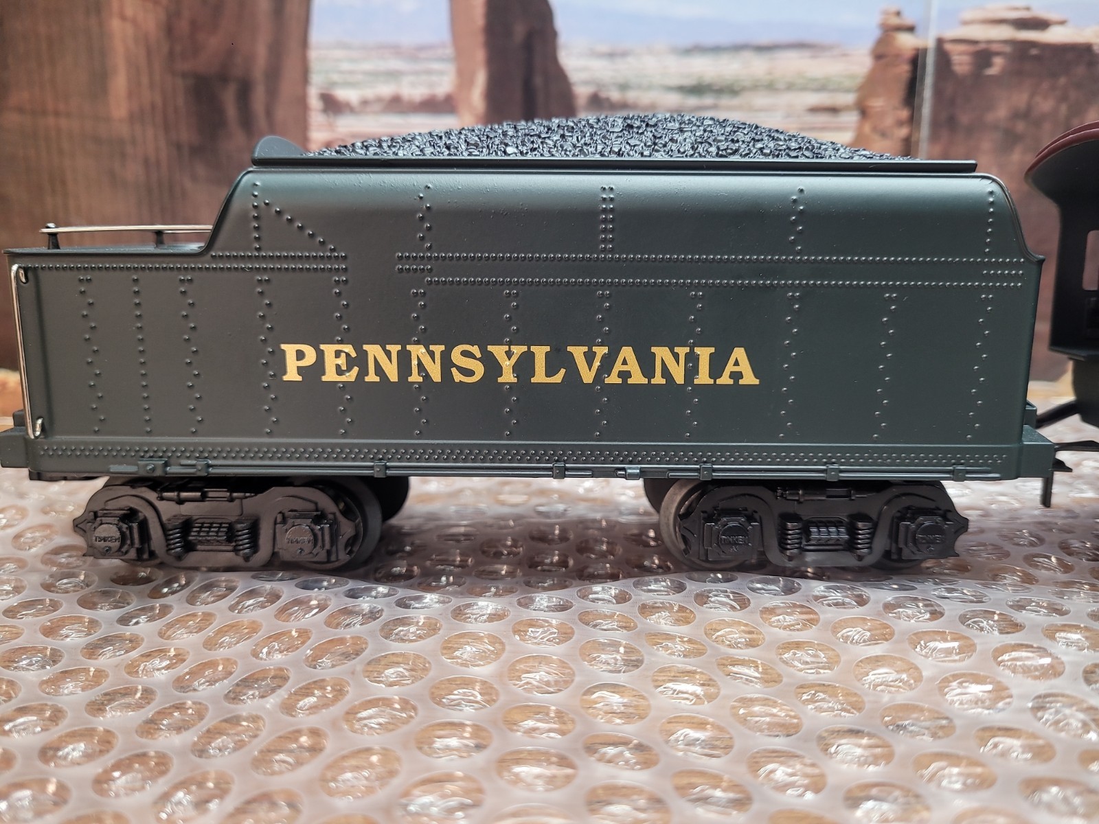 Lionel O Gauge Pennsylvania Berkshire JR Locomotive And Tender Railsounds