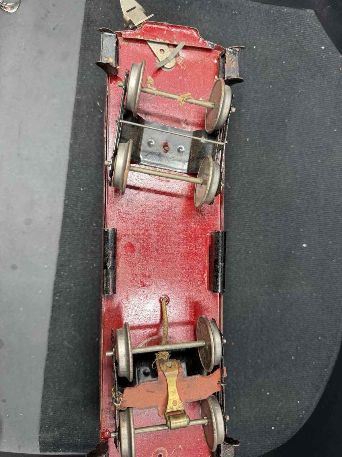 Pre-War Ives/Lionel Wide Gauge Electric Locomotive With Cars And Track Untested