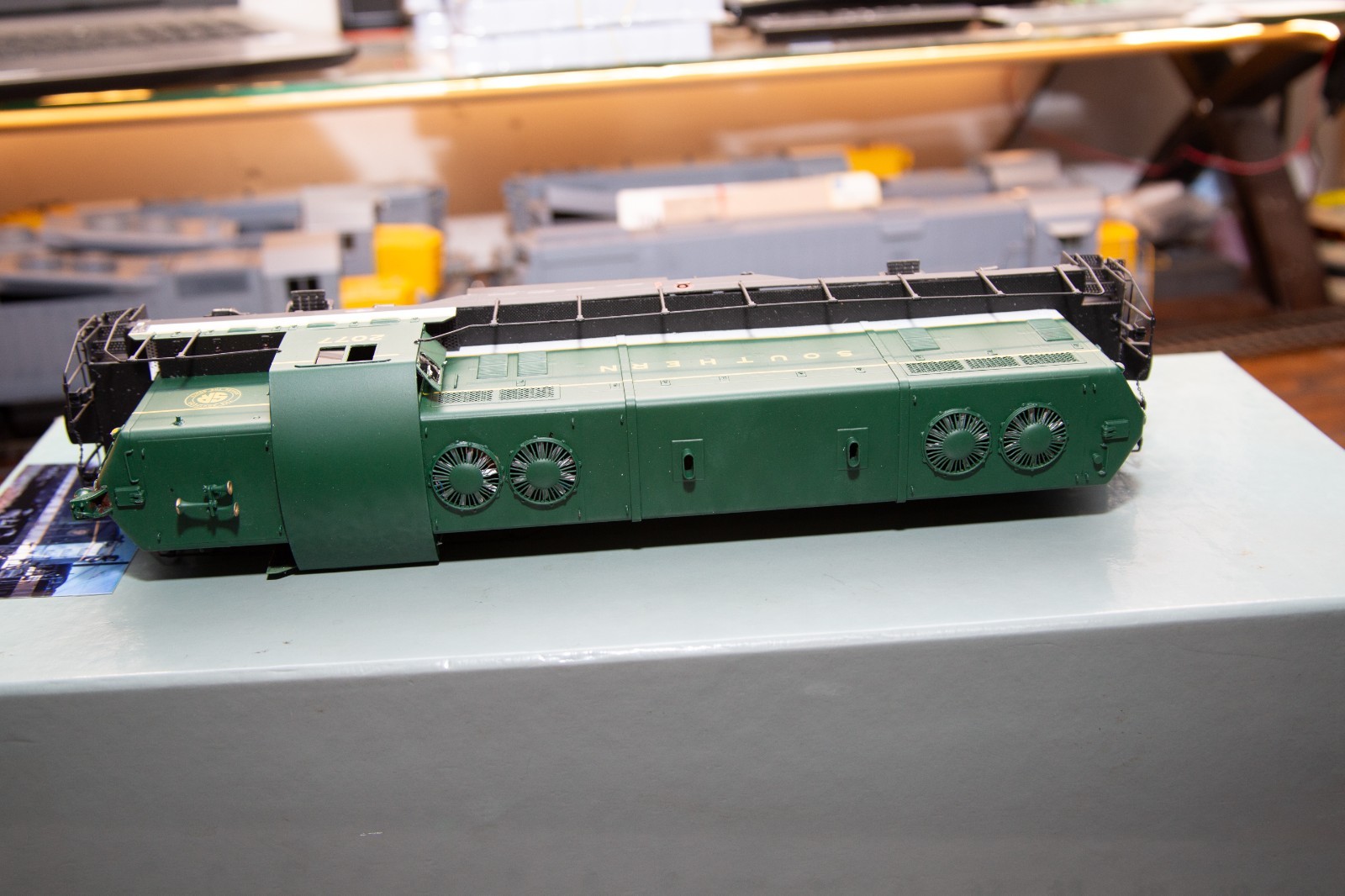 Challenger Imports, Inc Brass O Scale (2-Rail) Southern Railway EMD GP7 #2077