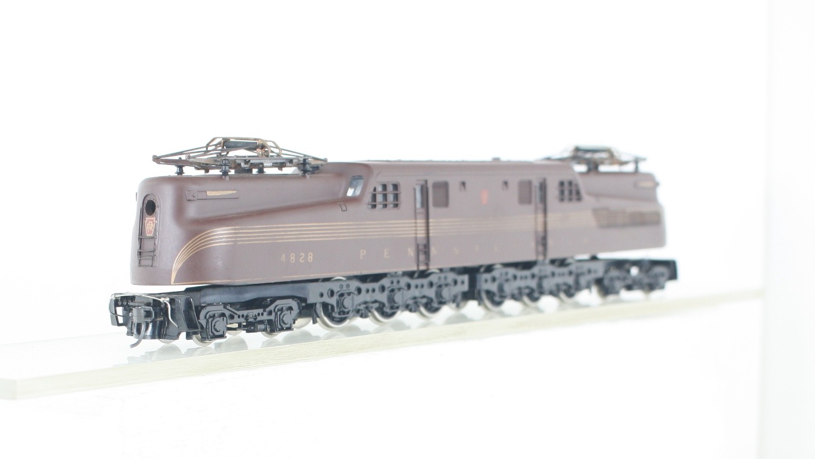 HO Scale IHC Pennsylvania Railroad GG1 Electric Dual Motor PRR 4828 Kadees