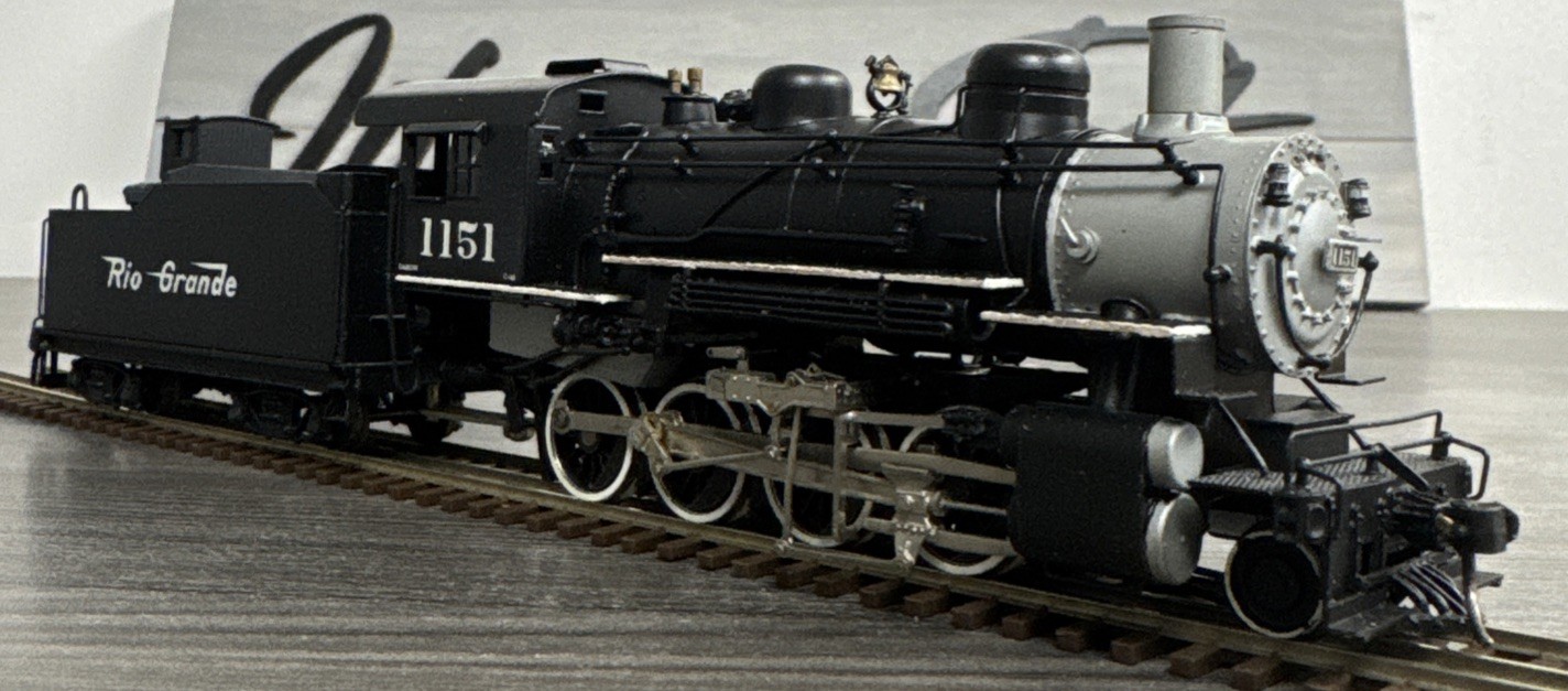 Nickel Plate Products HO Brass Consolidation D&RGW 2-8-0 C-48 #1151 DOES NOT RUN