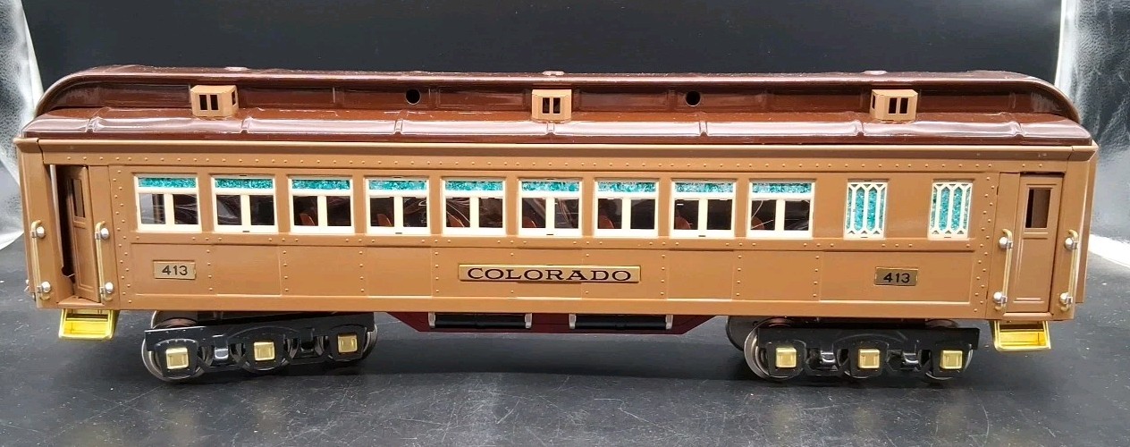 1970s Lionel A Loco with Williams Train State Cars Standard Gauge.