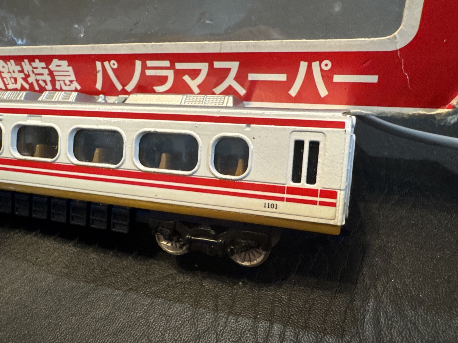YONEZAWA DIAPET R-72 MODEL TRAIN Japan Railway Meitetsu Express Panorama Super