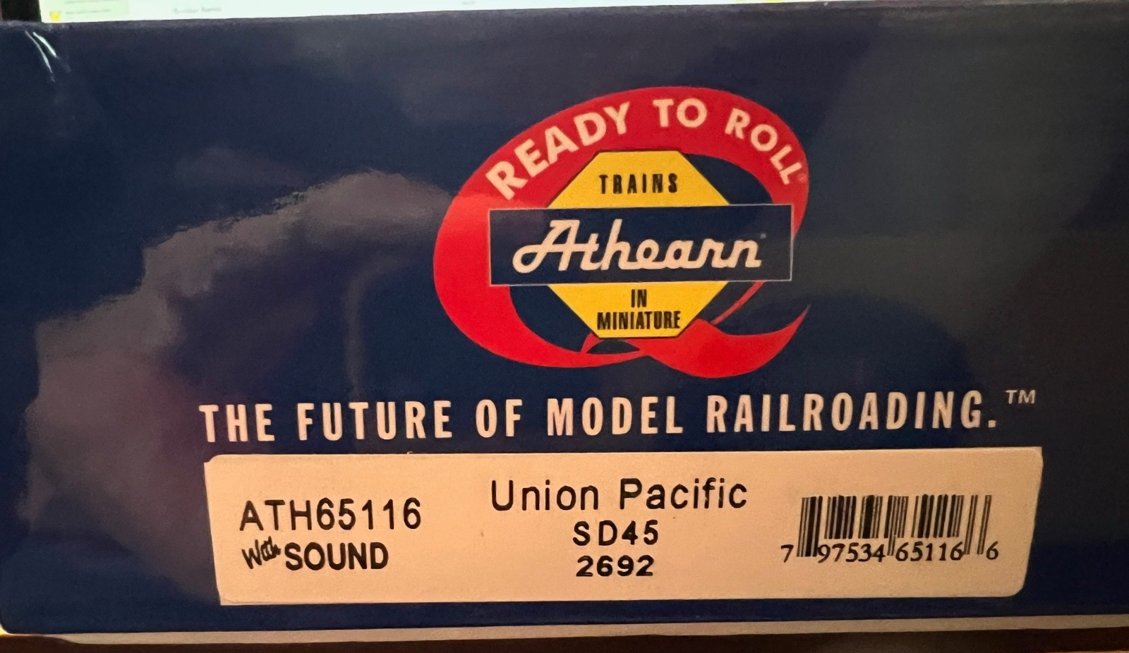 Athearn 65116 HO Union Pacific RTR SD45 Diesel Locomotive DCC/Sound #2692 NIB