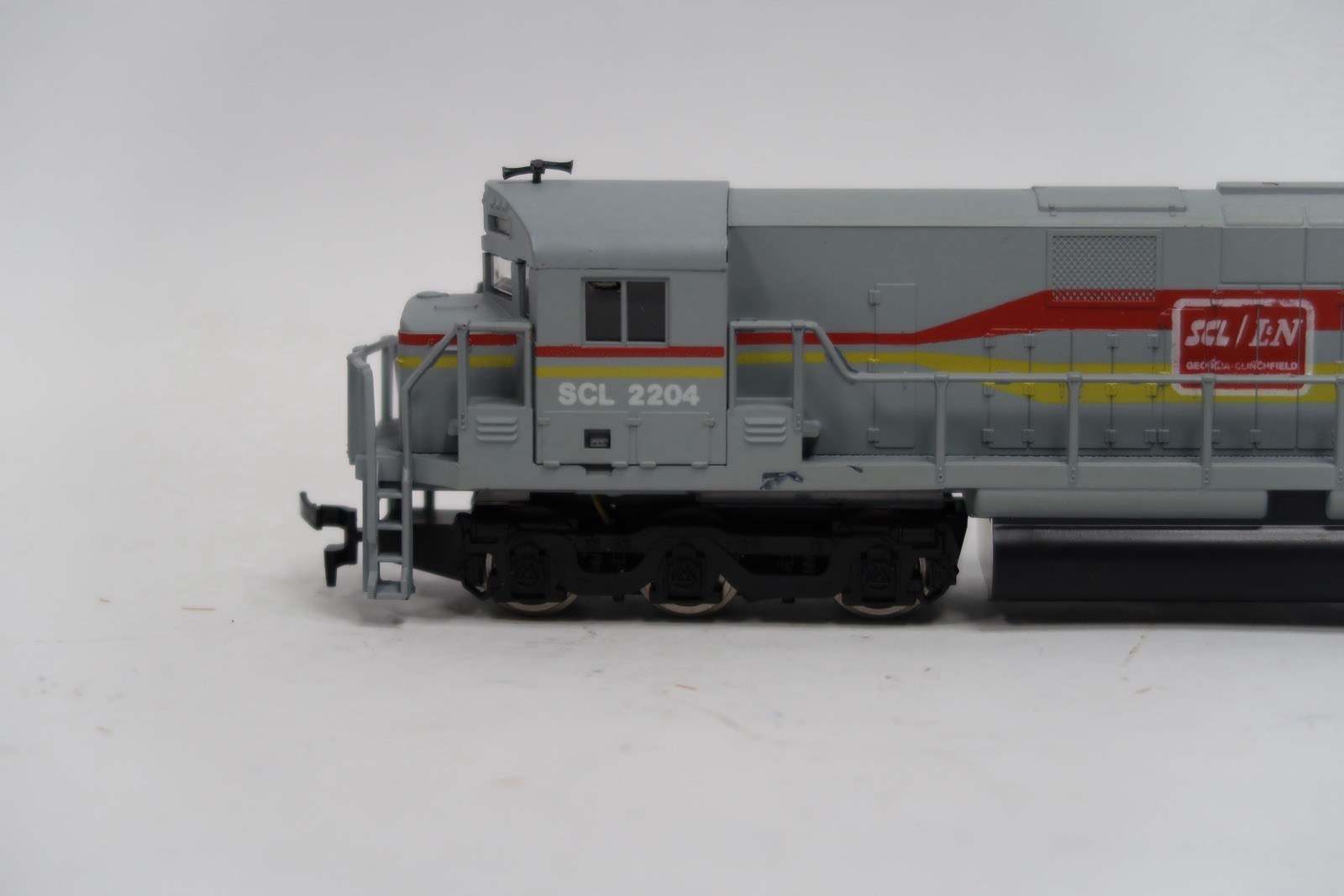 Model Power HO Twin Loco Set SCL/L&N #8689 Powered & Dummy EUC Tested A30