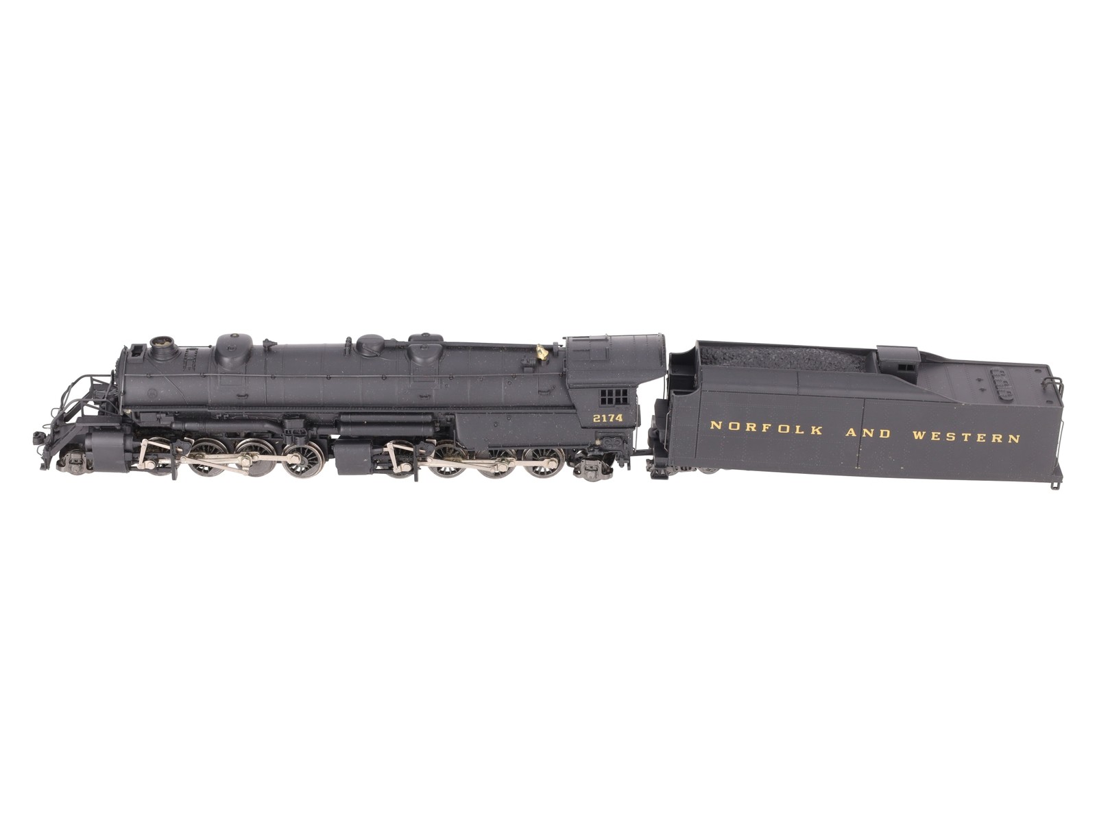 Rivarossi 1593 HO Norfolk and Western Mallet Y6B Locomotive and Tender #2174/Box