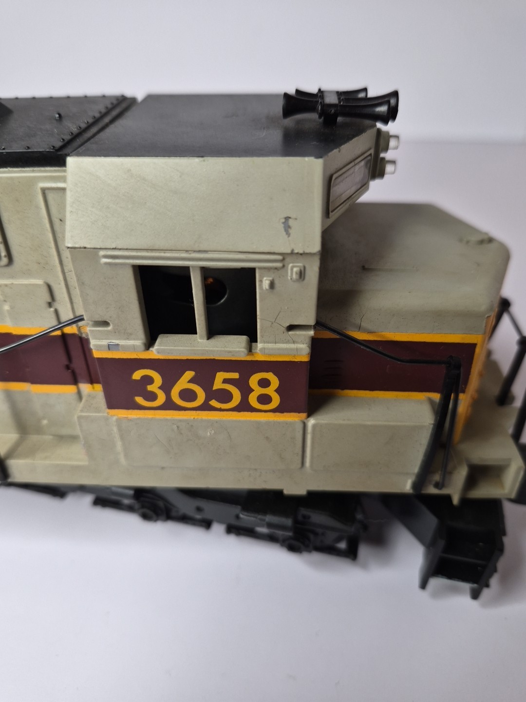 Williams Erie Lackawanna SD-45 Powered Diesel Locomotive #3658 O Gauge No Box