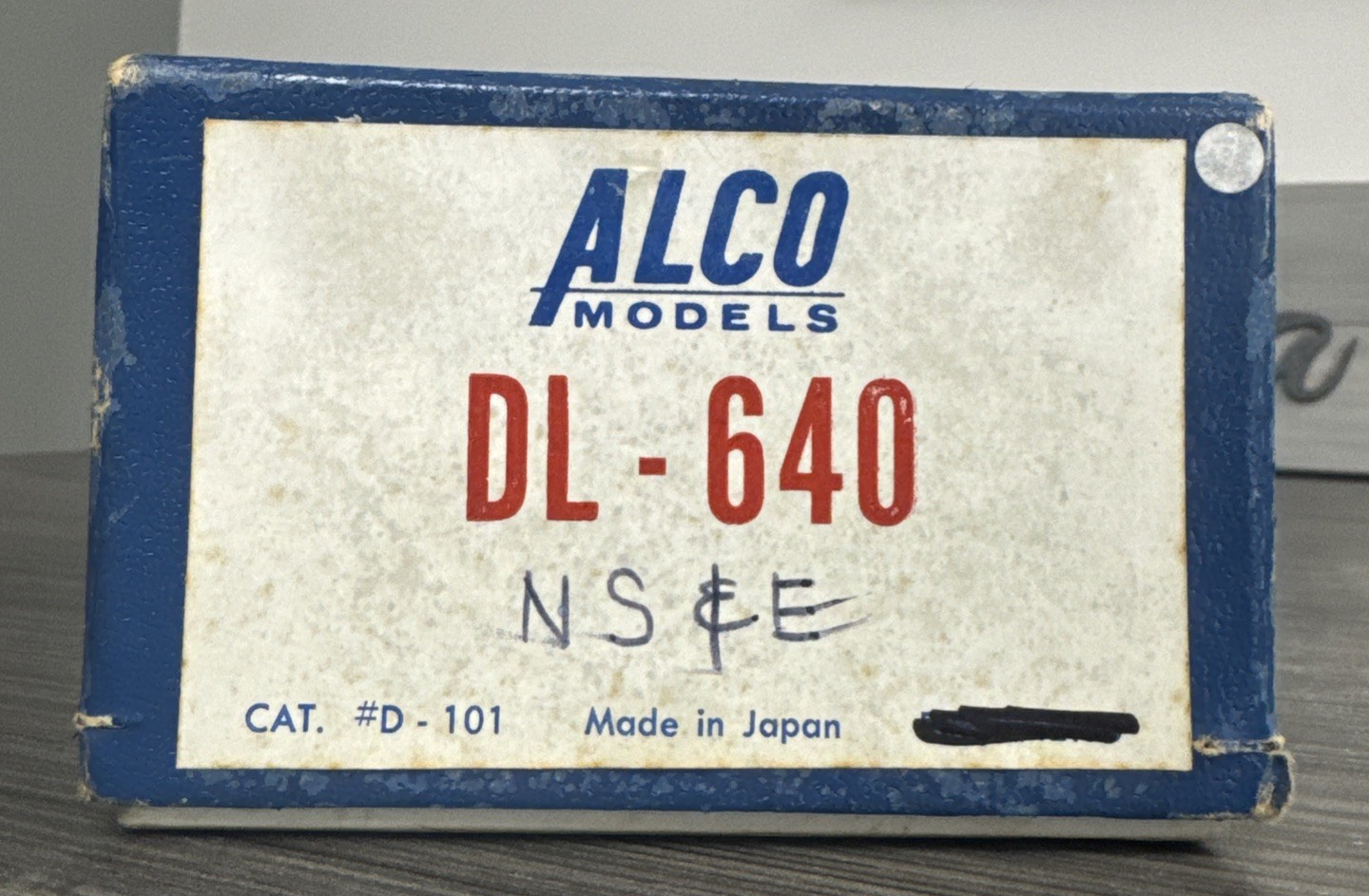 ALCO Models HO Brass #D-101 DL-640 RS-27 C/Ptd. NS&E #456 – Tested & Used!