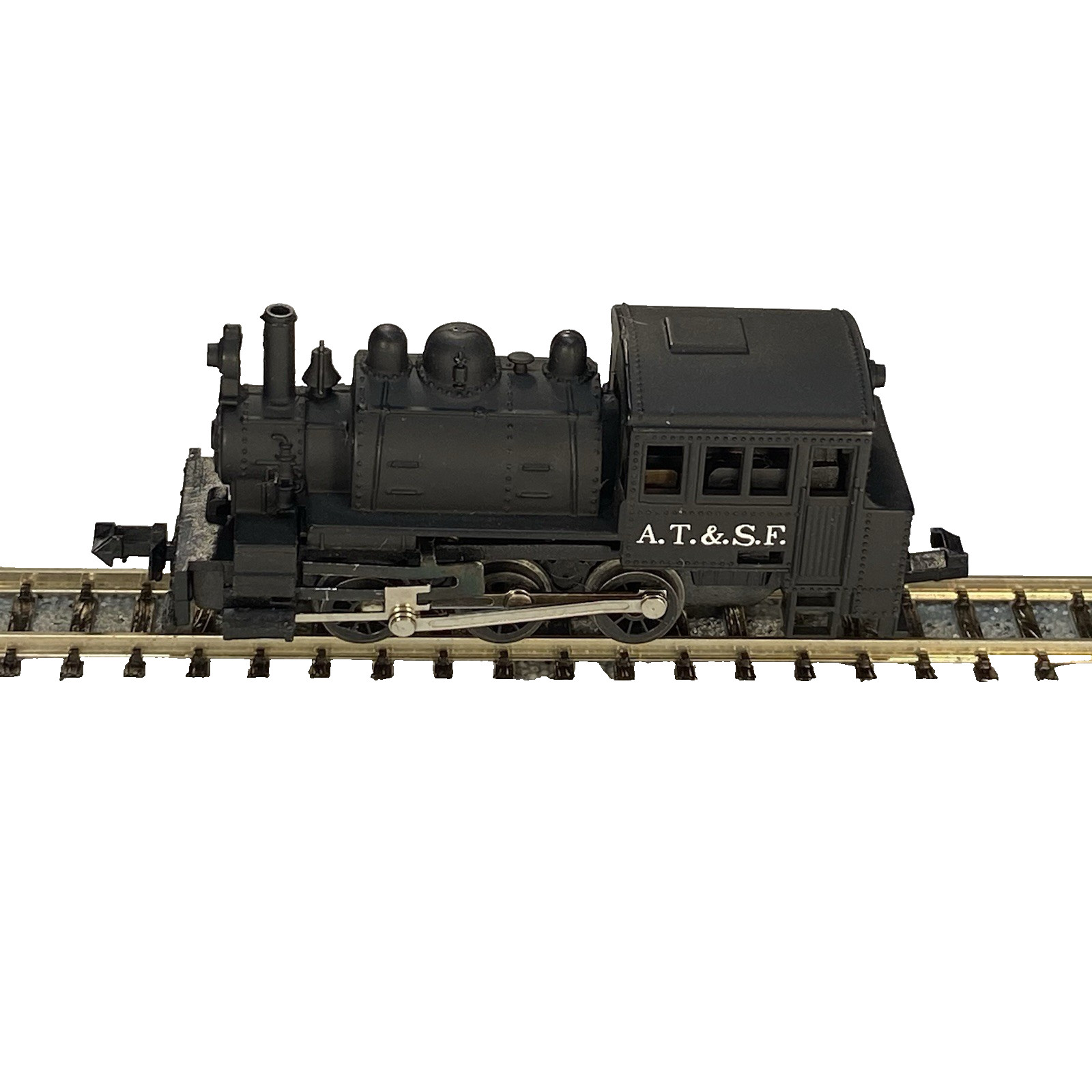 Life-Like N Scale 1:160th Model Steam Engine AT&SF Railway L 2 3/4 in H 1 3/8 in