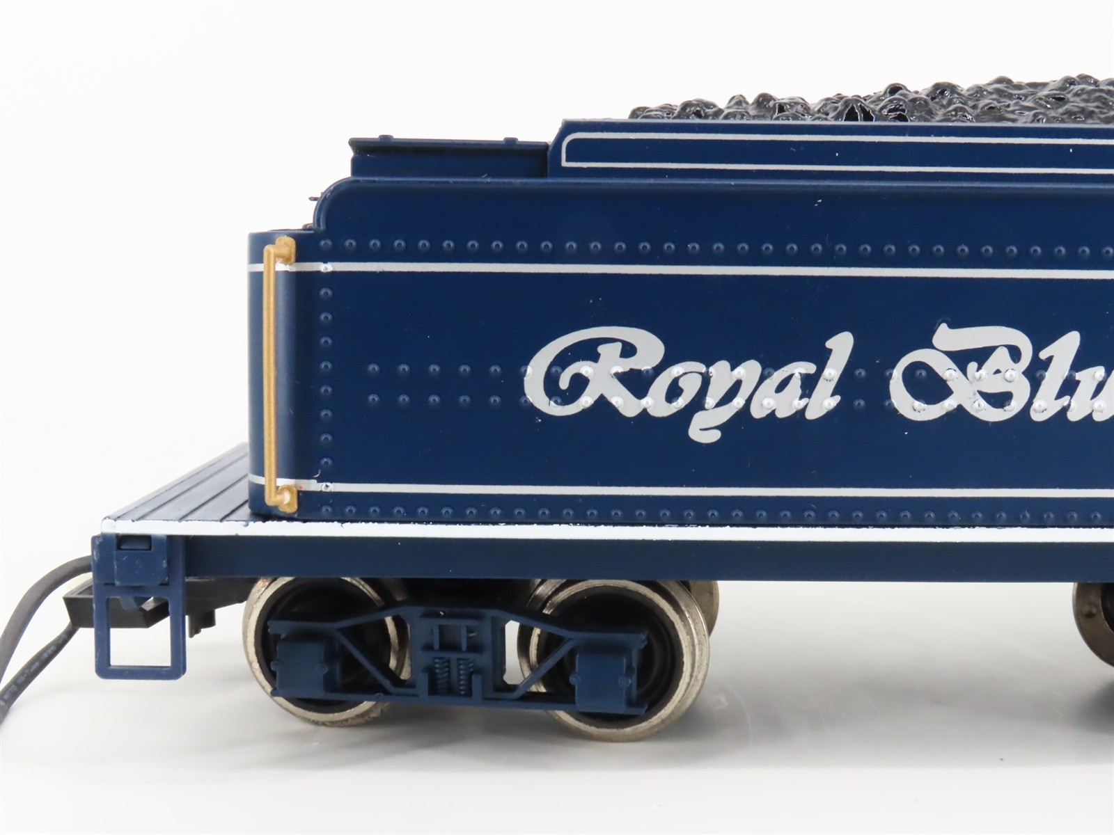 G Scale Bachmann 90016 Royal Blue Steam Locomotive Passenger Train Set
