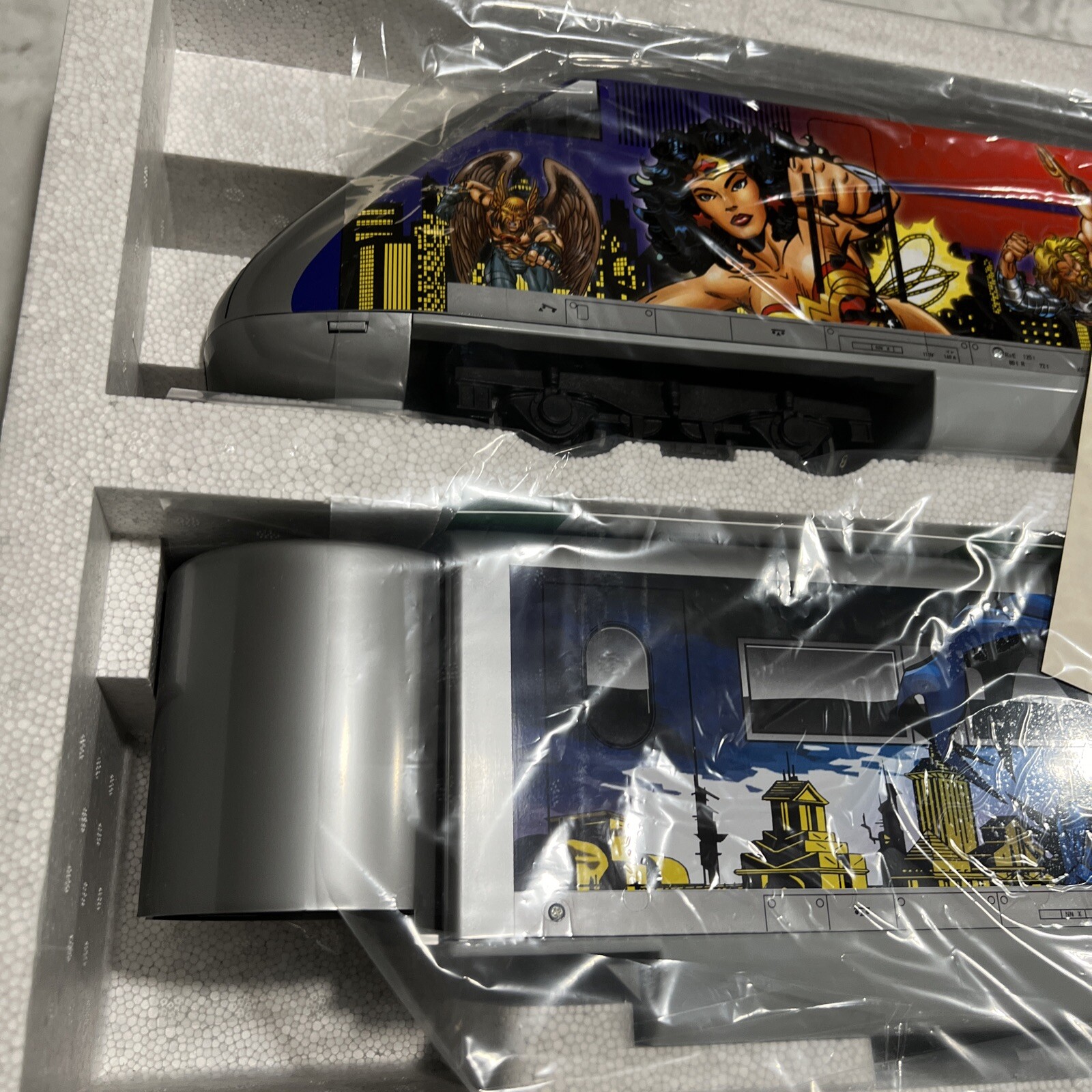 LGB’s SUPER HEROES DC COMICS Lehmann Toy Train #92950 Germany New In Box